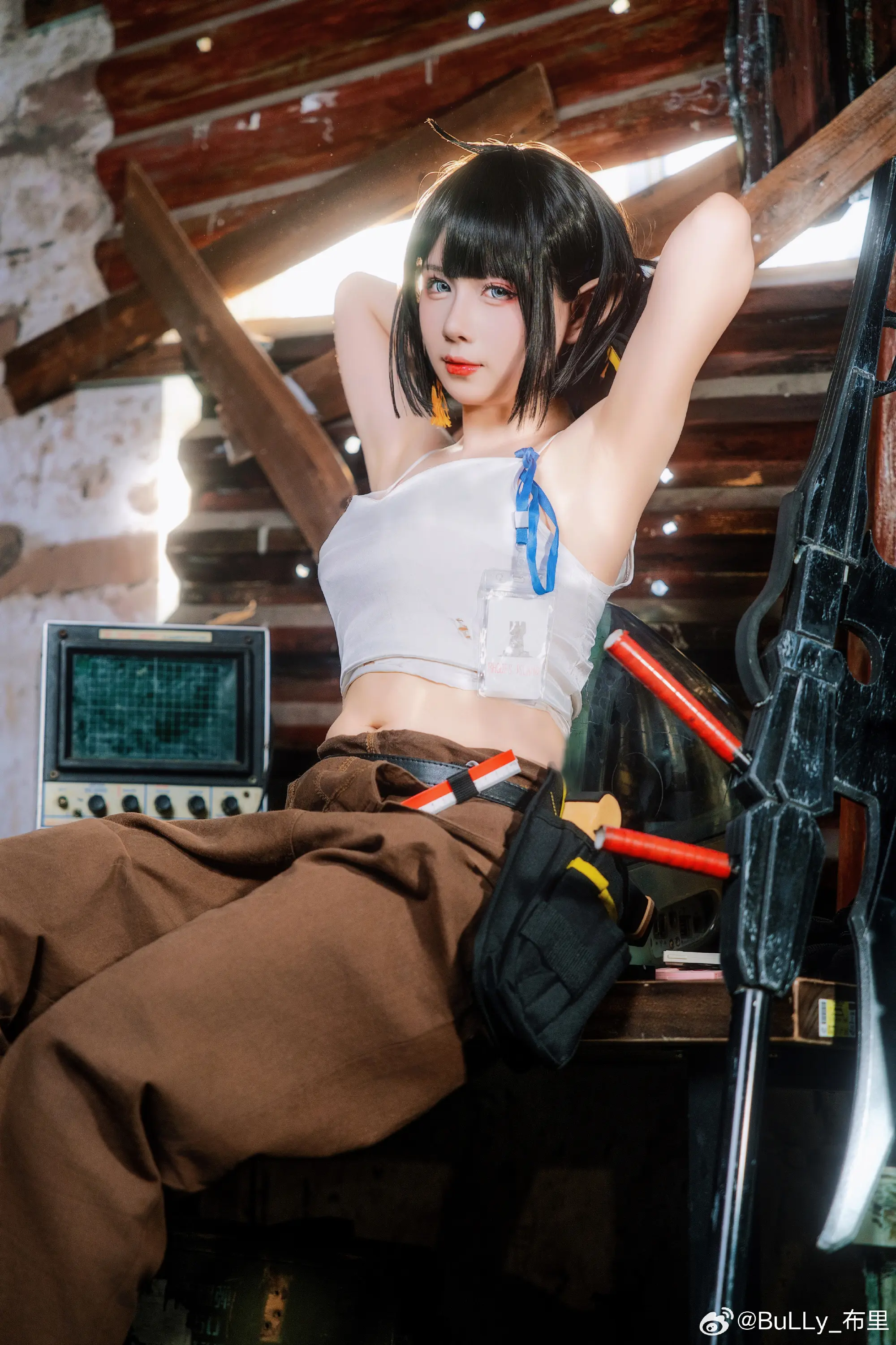 cosplay 明日方舟「森蚺」修修猫太专业勒@修修猫ww COSPLAY-第12张