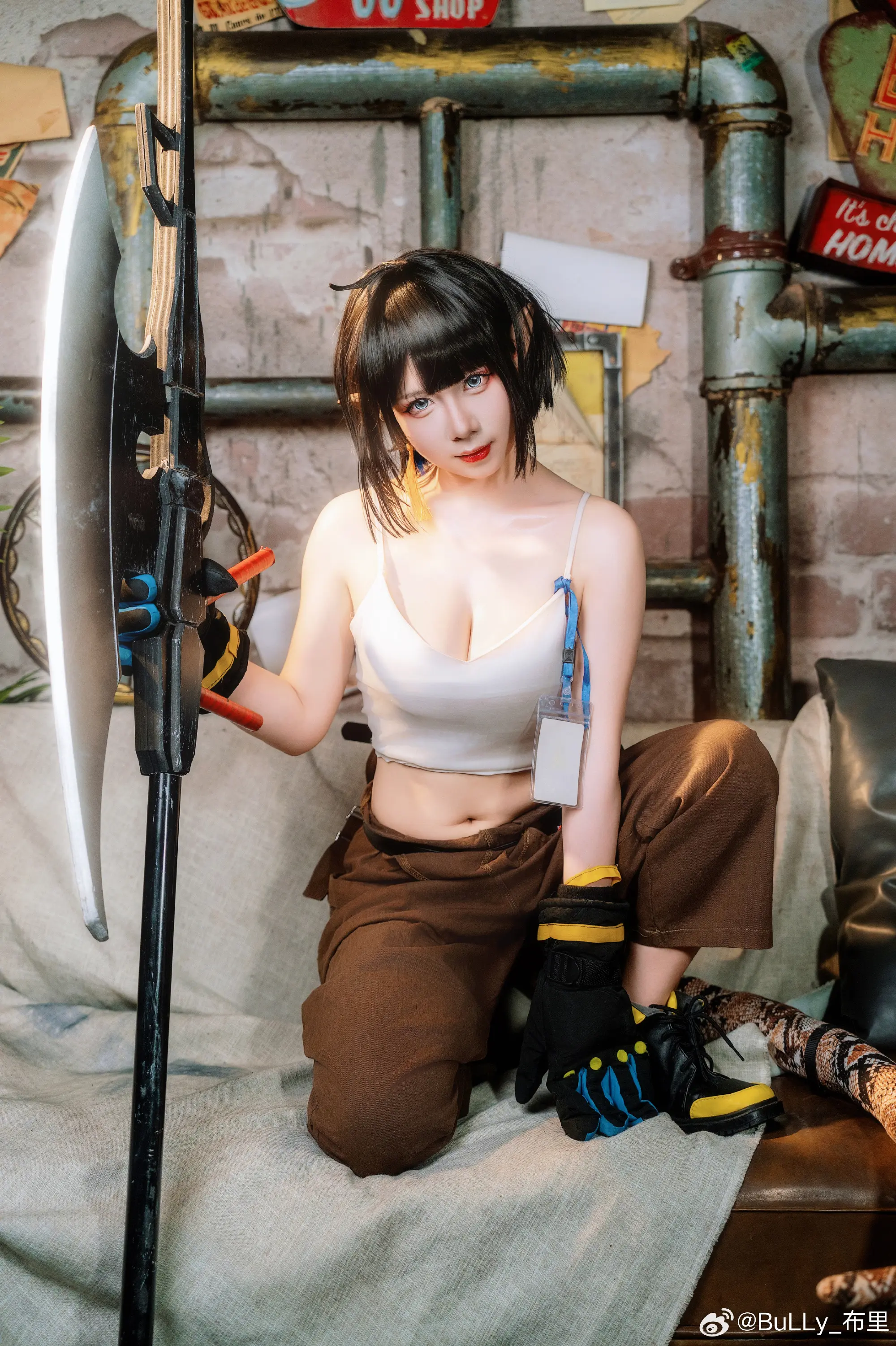 cosplay 明日方舟「森蚺」修修猫太专业勒@修修猫ww COSPLAY-第8张