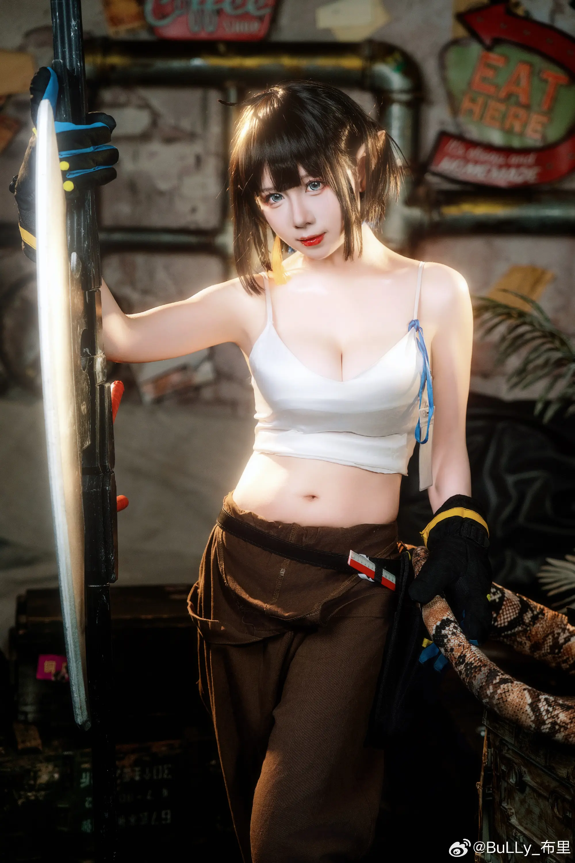 cosplay 明日方舟「森蚺」修修猫太专业勒@修修猫ww COSPLAY-第10张
