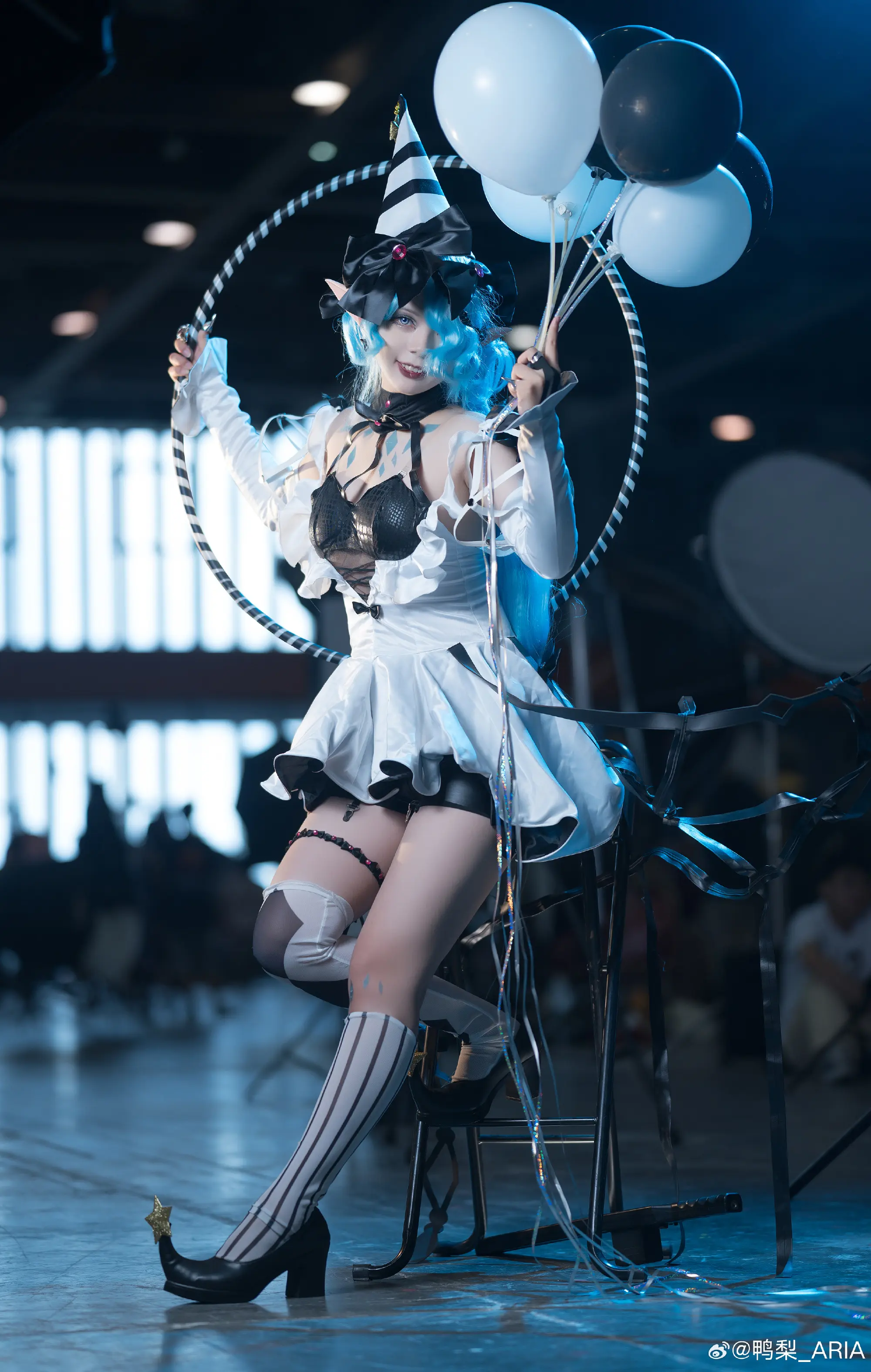 cosplay 今天的演出马上开始，请尽情欢笑吧 无期迷途 娜恰@鸭梨_ARIA-公众号小姨ai
