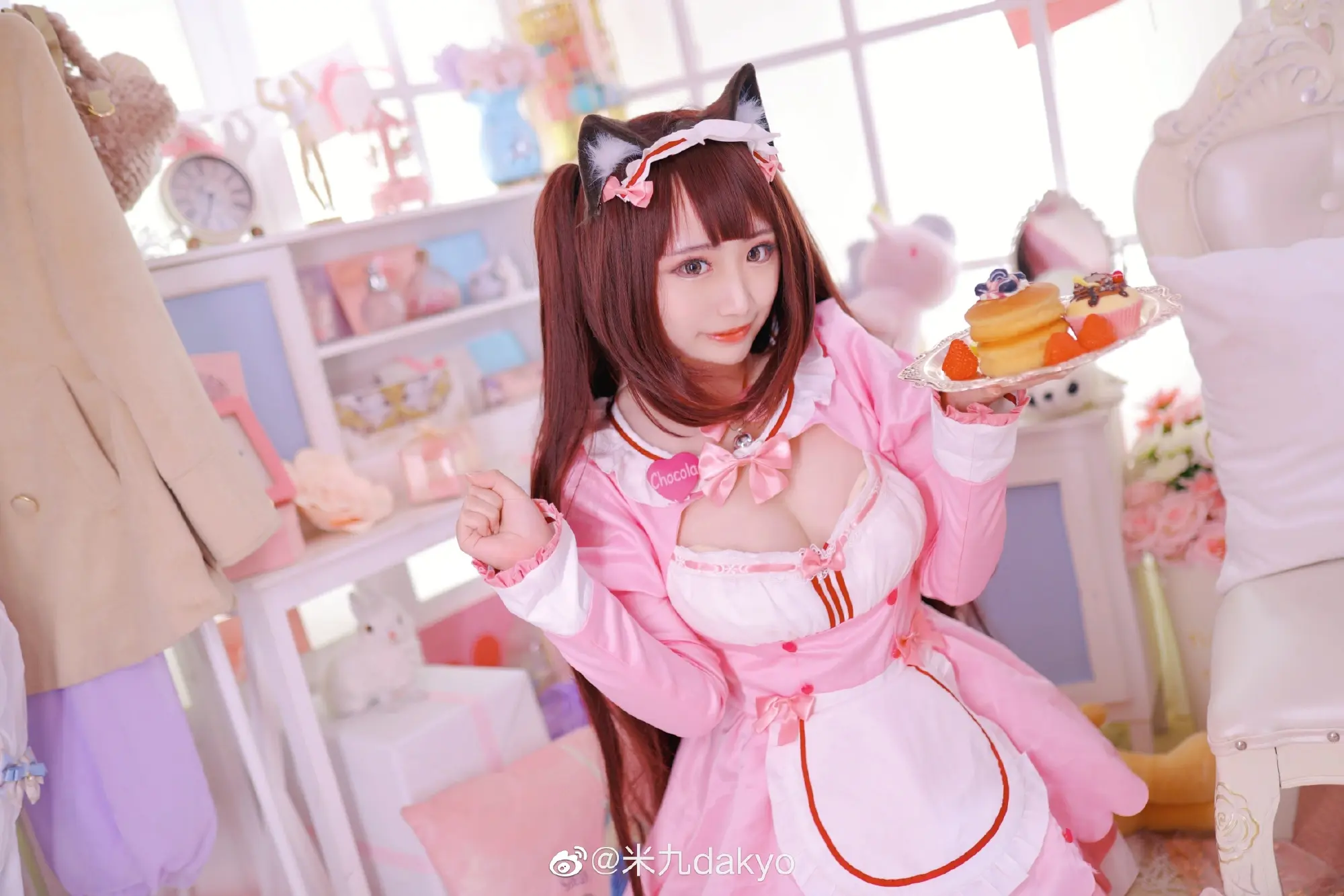 💕猫娘乐园nekopara 巧克力cos💖@米九dakyo-公众号小姨ai