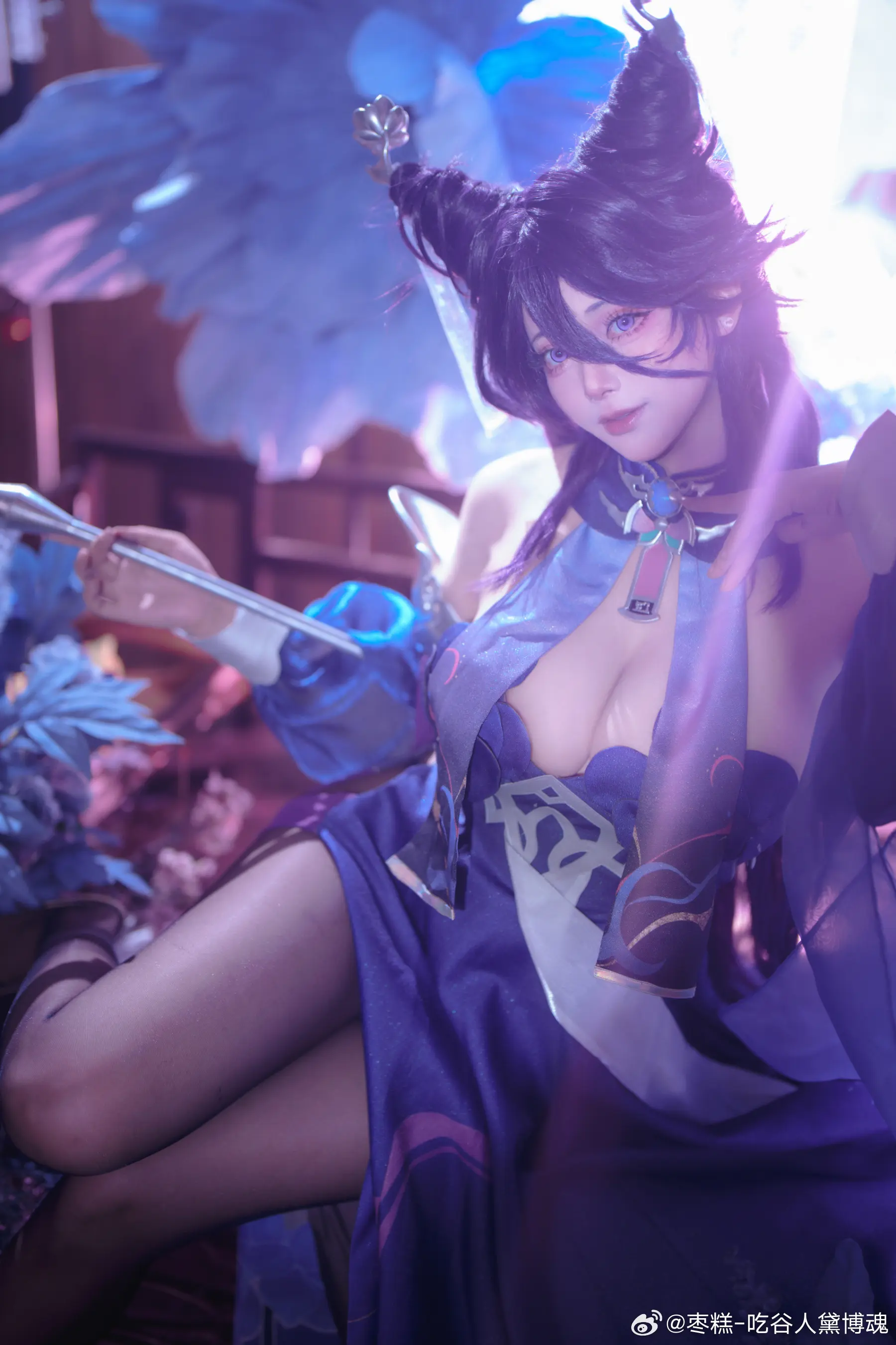 COSPLAY 看来您记得我说过的话呢。很好~那么作为交换，您一定不介意让我对您本人深·入·了·解一下吧?❤️ 碧蓝航线 济安@枣糕-吃谷人黛博魂 COSPLAY-第8张