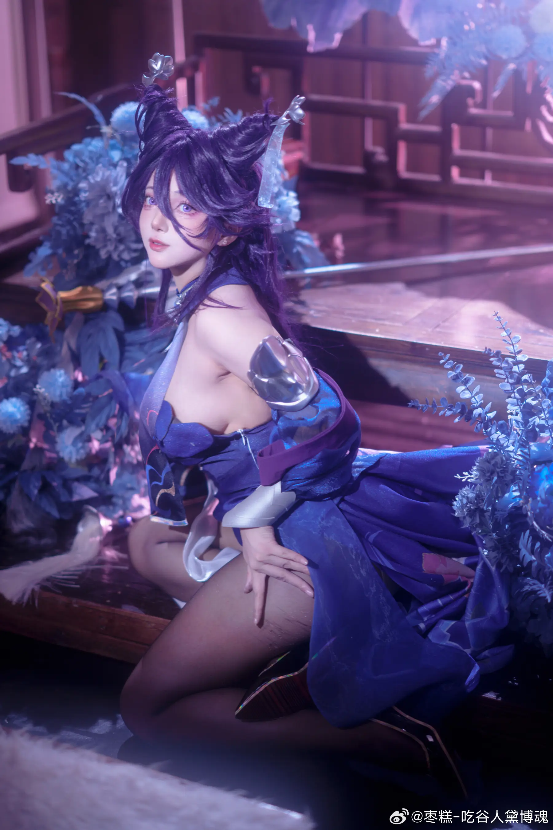COSPLAY 看来您记得我说过的话呢。很好~那么作为交换，您一定不介意让我对您本人深·入·了·解一下吧?❤️ 碧蓝航线 济安@枣糕-吃谷人黛博魂 COSPLAY-第9张