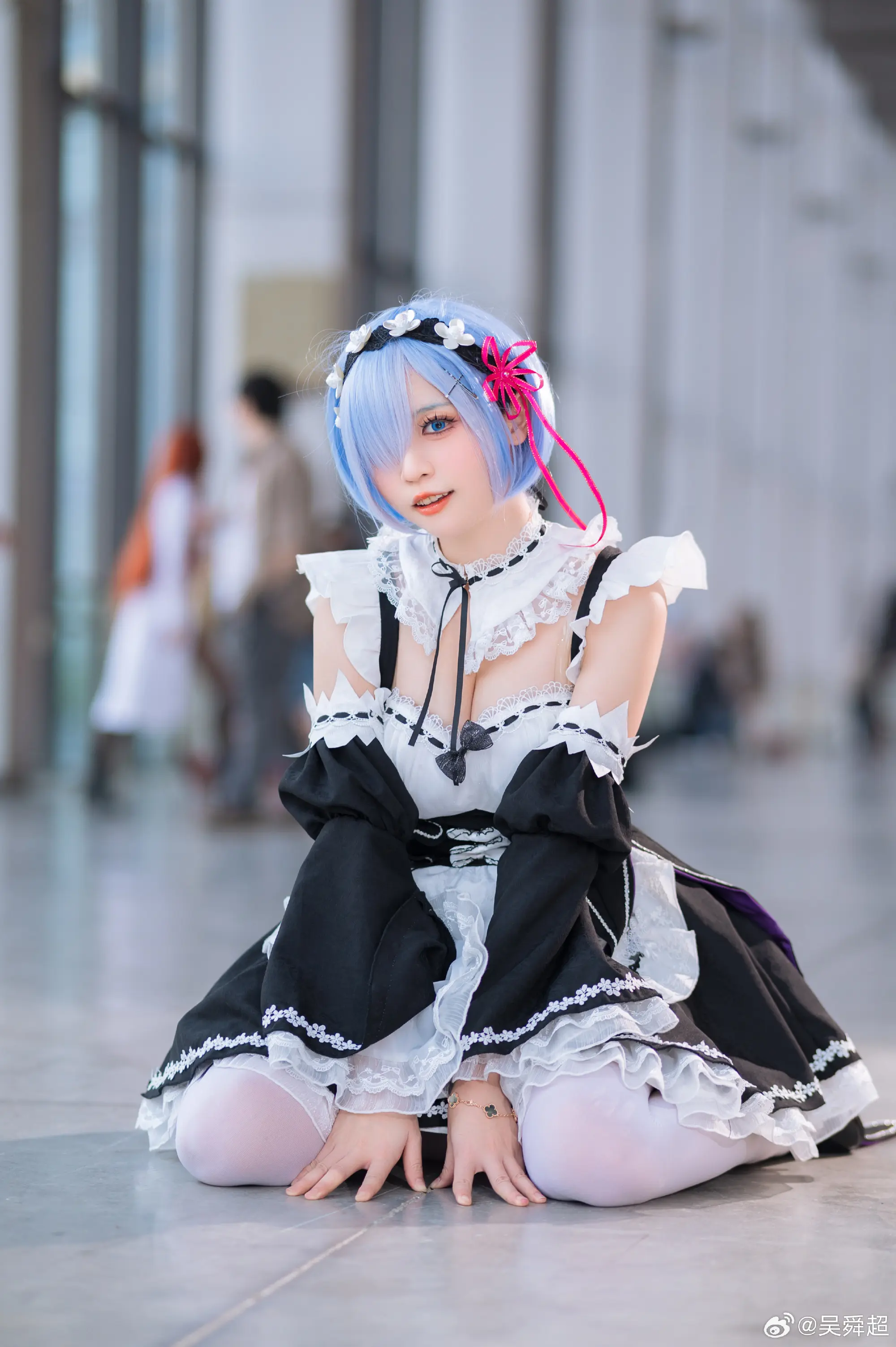 COSPLAY Re：从零开始的异世界生活 蕾姆@我家森森大老婆 COSPLAY-第3张