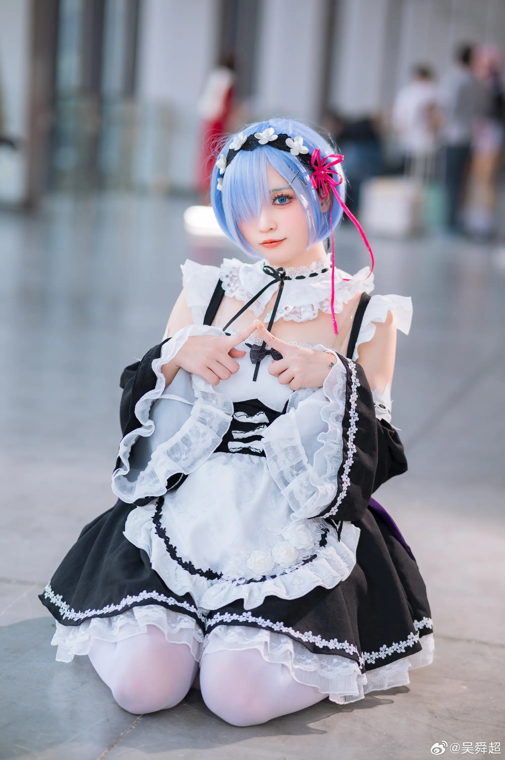 COSPLAY Re：从零开始的异世界生活 蕾姆@我家森森大老婆 COSPLAY-第5张
