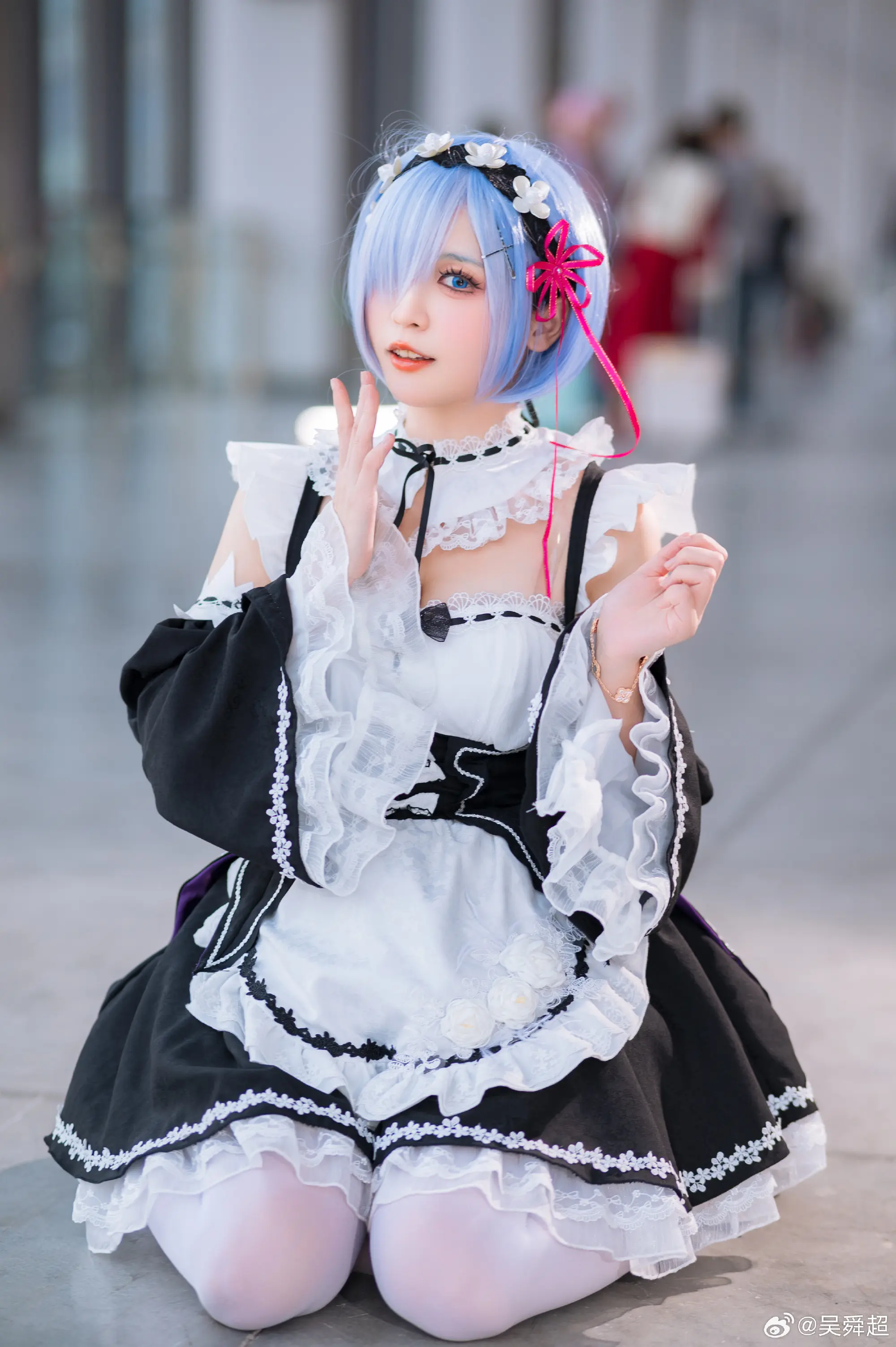 COSPLAY Re：从零开始的异世界生活 蕾姆@我家森森大老婆-公众号小姨ai