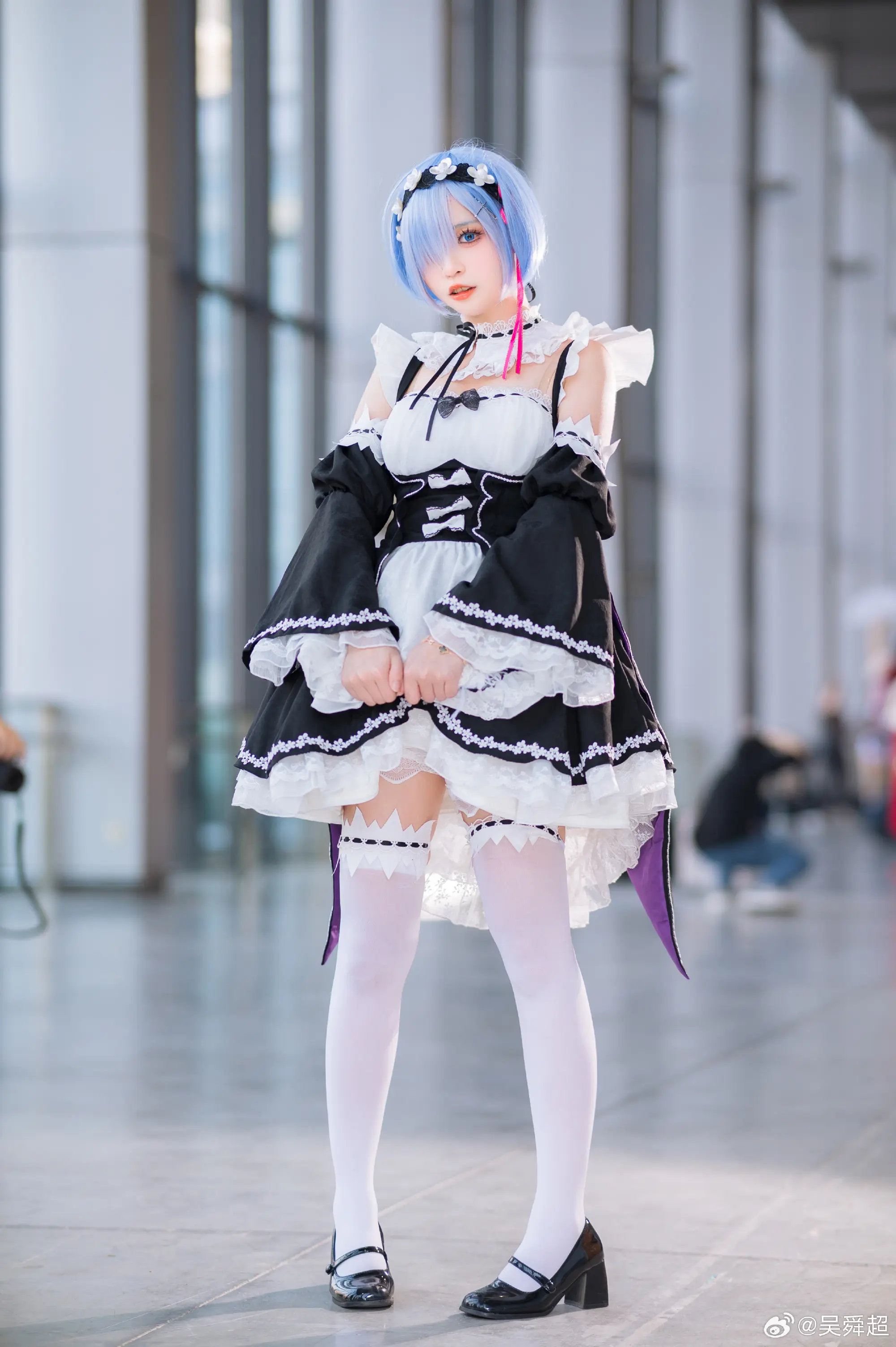 COSPLAY Re：从零开始的异世界生活 蕾姆@我家森森大老婆 COSPLAY-第9张