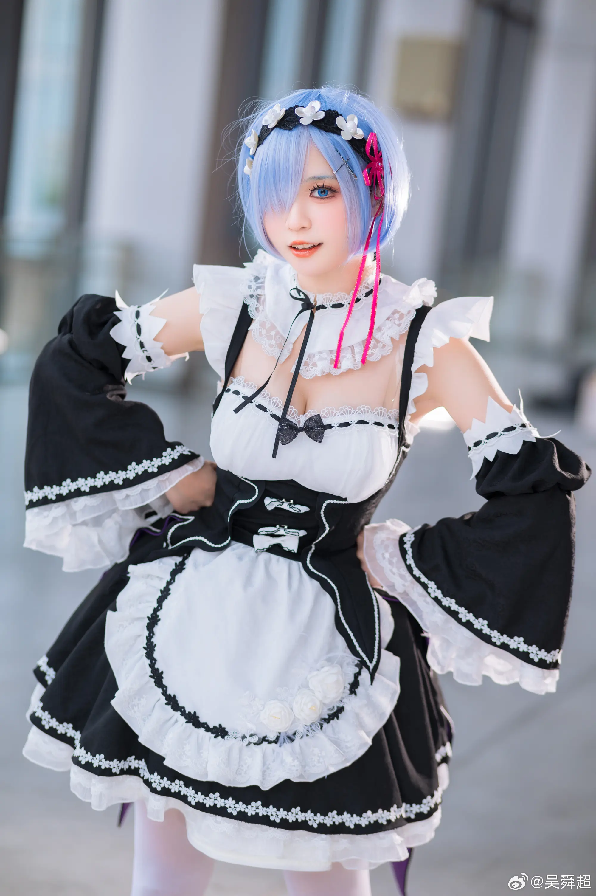 COSPLAY Re：从零开始的异世界生活 蕾姆@我家森森大老婆 COSPLAY-第2张