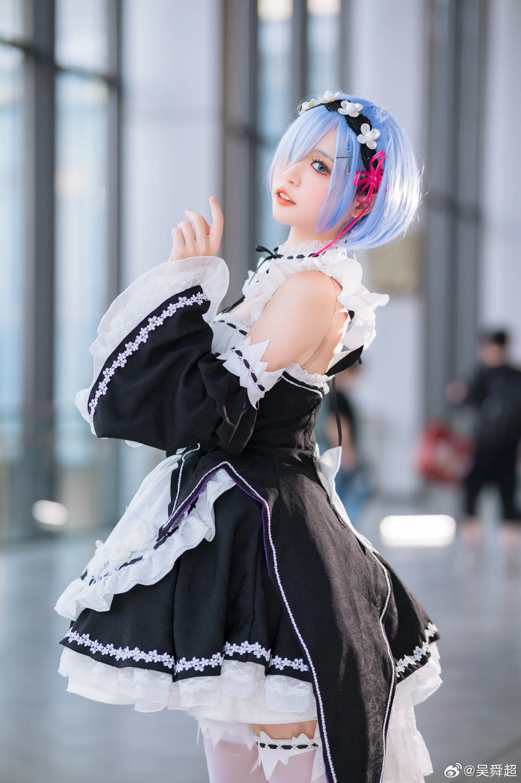 COSPLAY Re：从零开始的异世界生活 蕾姆@我家森森大老婆 COSPLAY-第4张