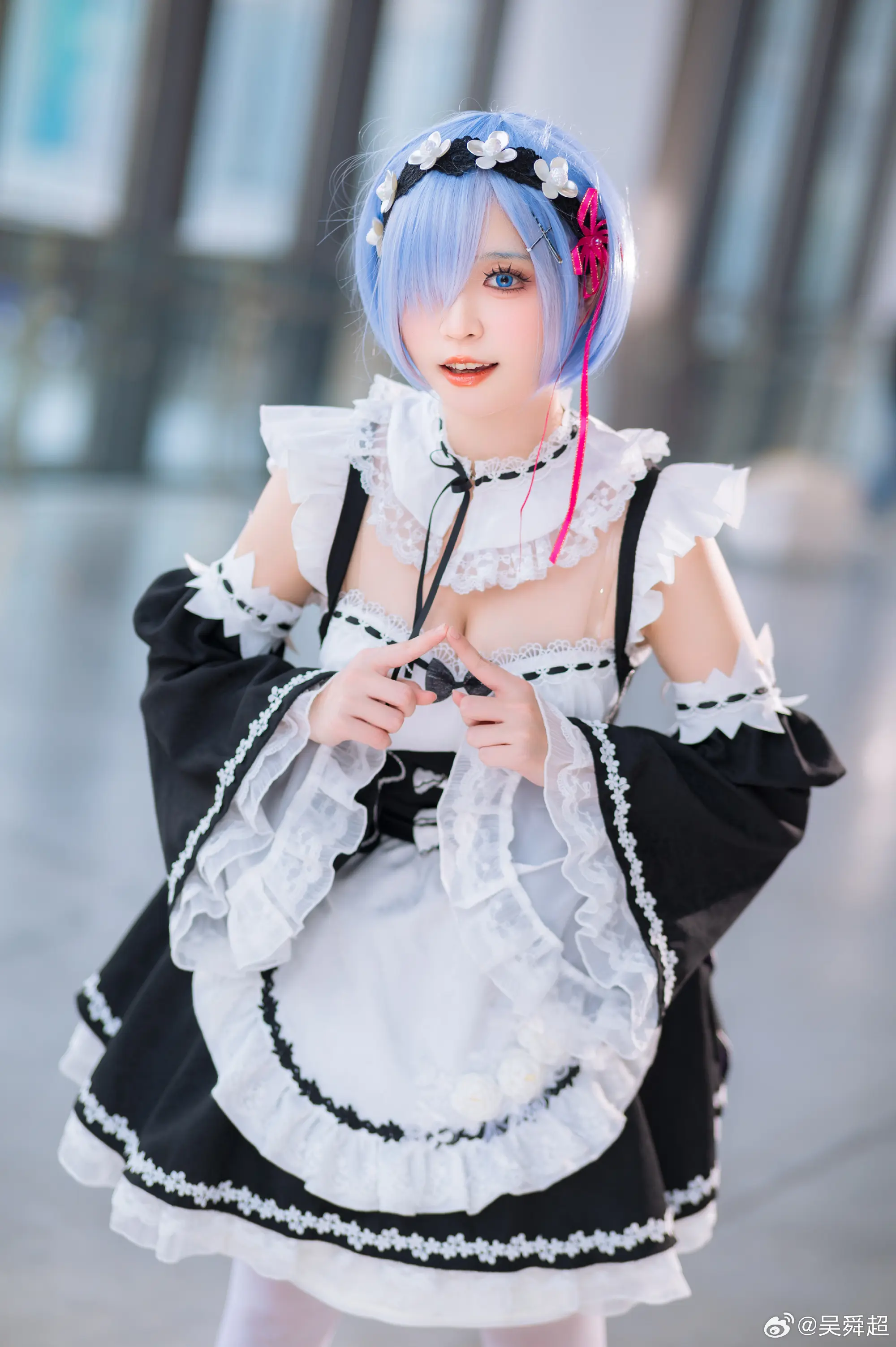 COSPLAY Re：从零开始的异世界生活 蕾姆@我家森森大老婆 COSPLAY-第11张