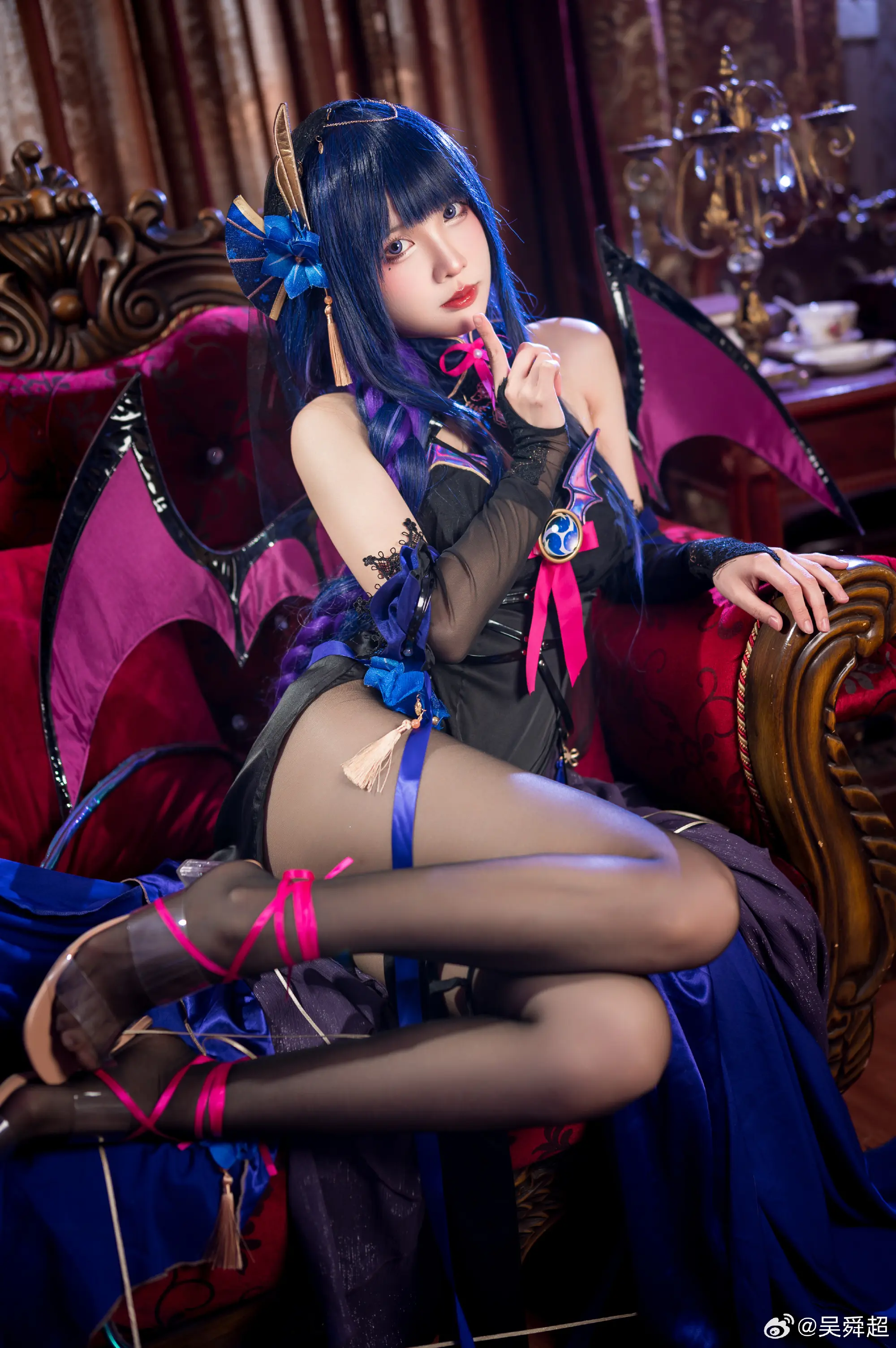 COSPLAY 原神 雷电将军@挽希--公众号小姨ai