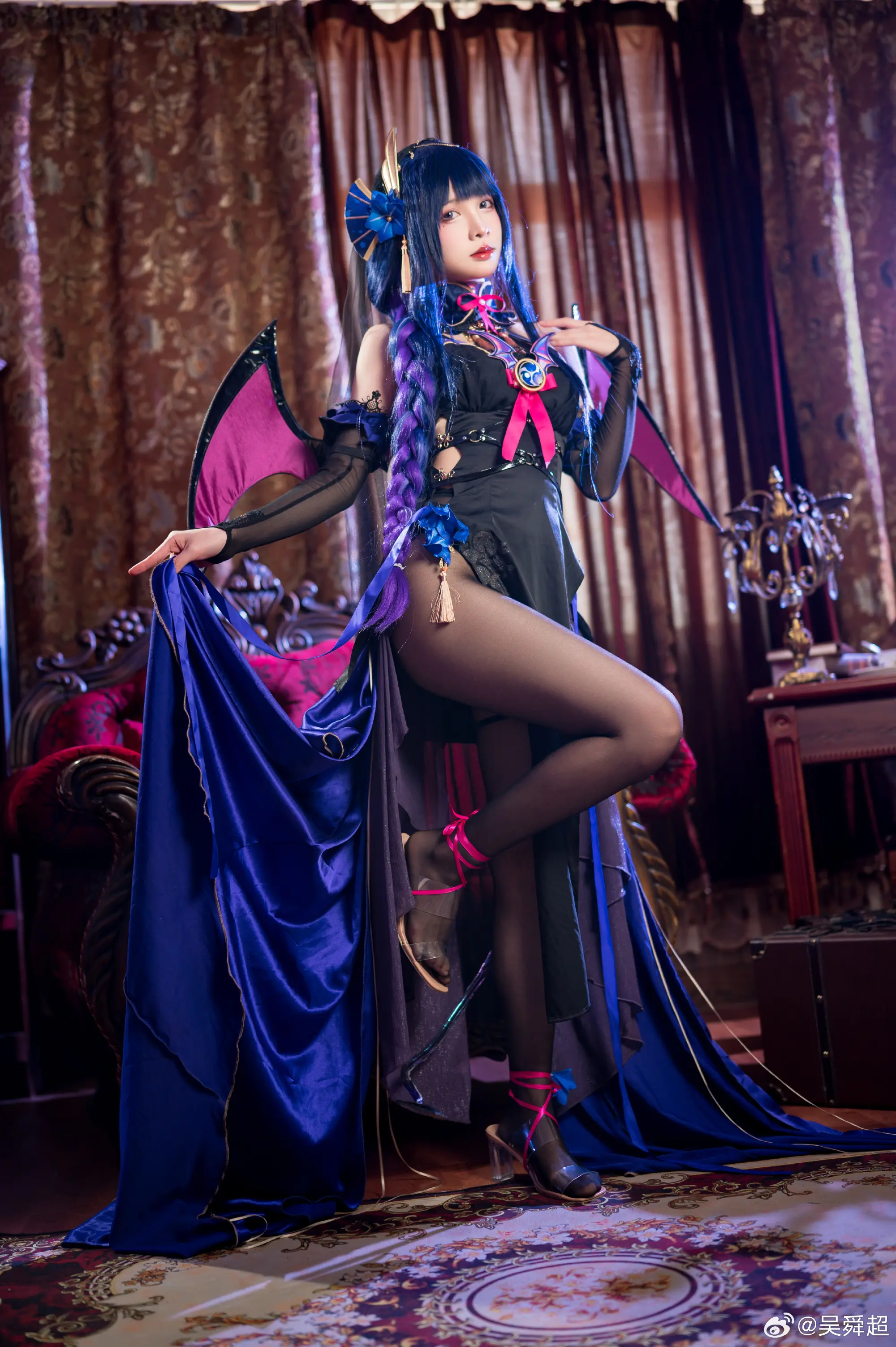 COSPLAY 原神 雷电将军@挽希- COSPLAY-第2张