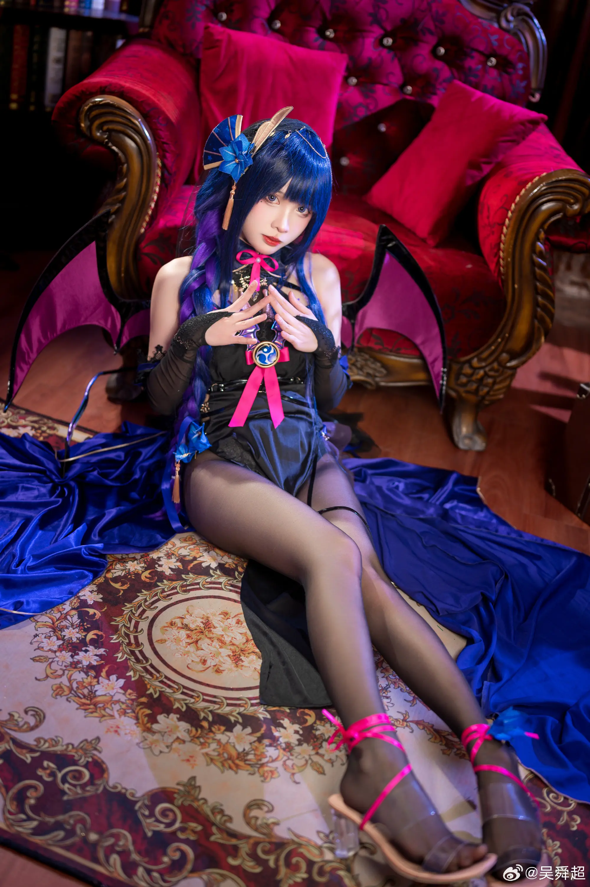 COSPLAY 原神 雷电将军@挽希- COSPLAY-第3张