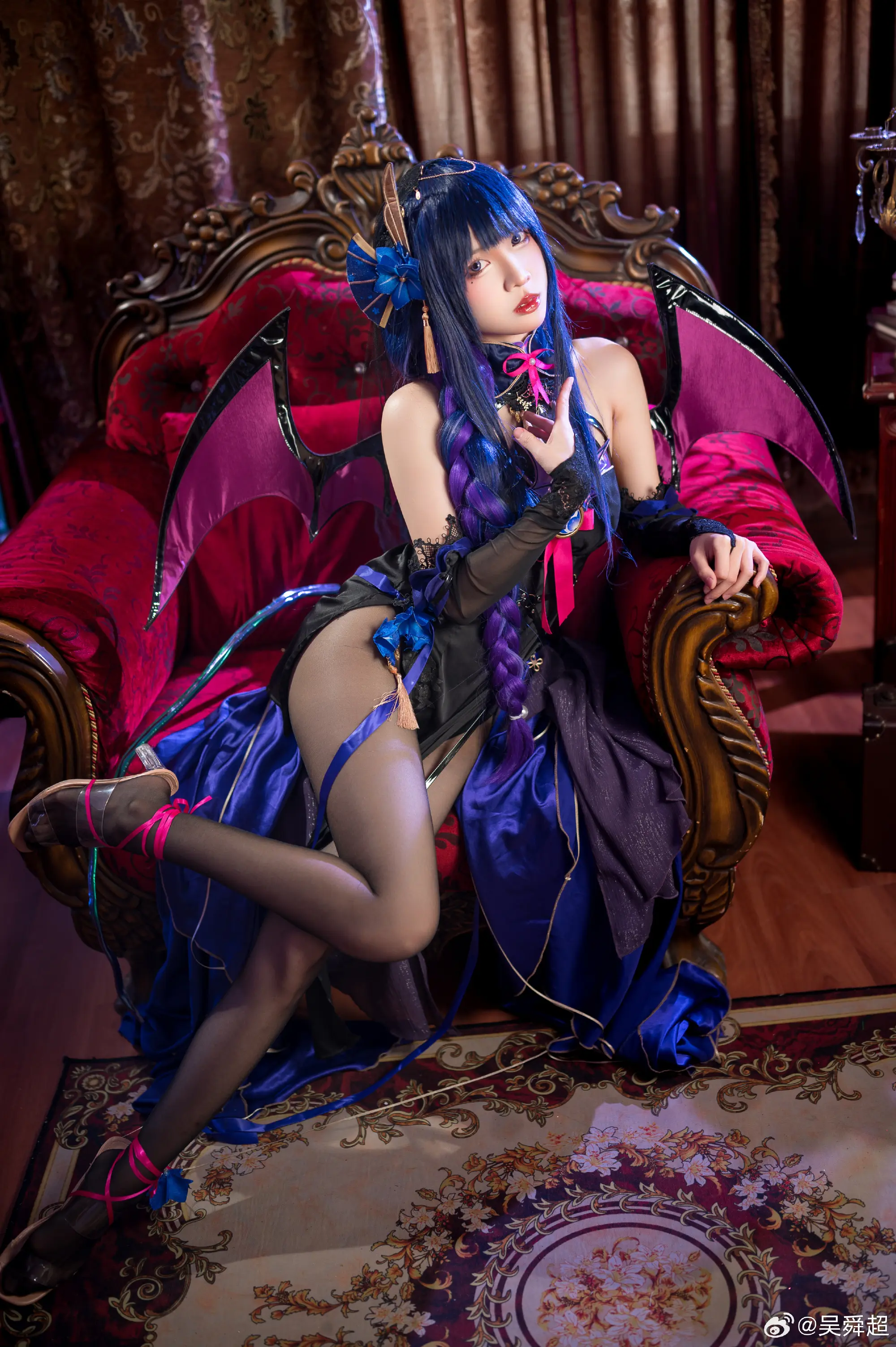COSPLAY 原神 雷电将军@挽希- COSPLAY-第5张