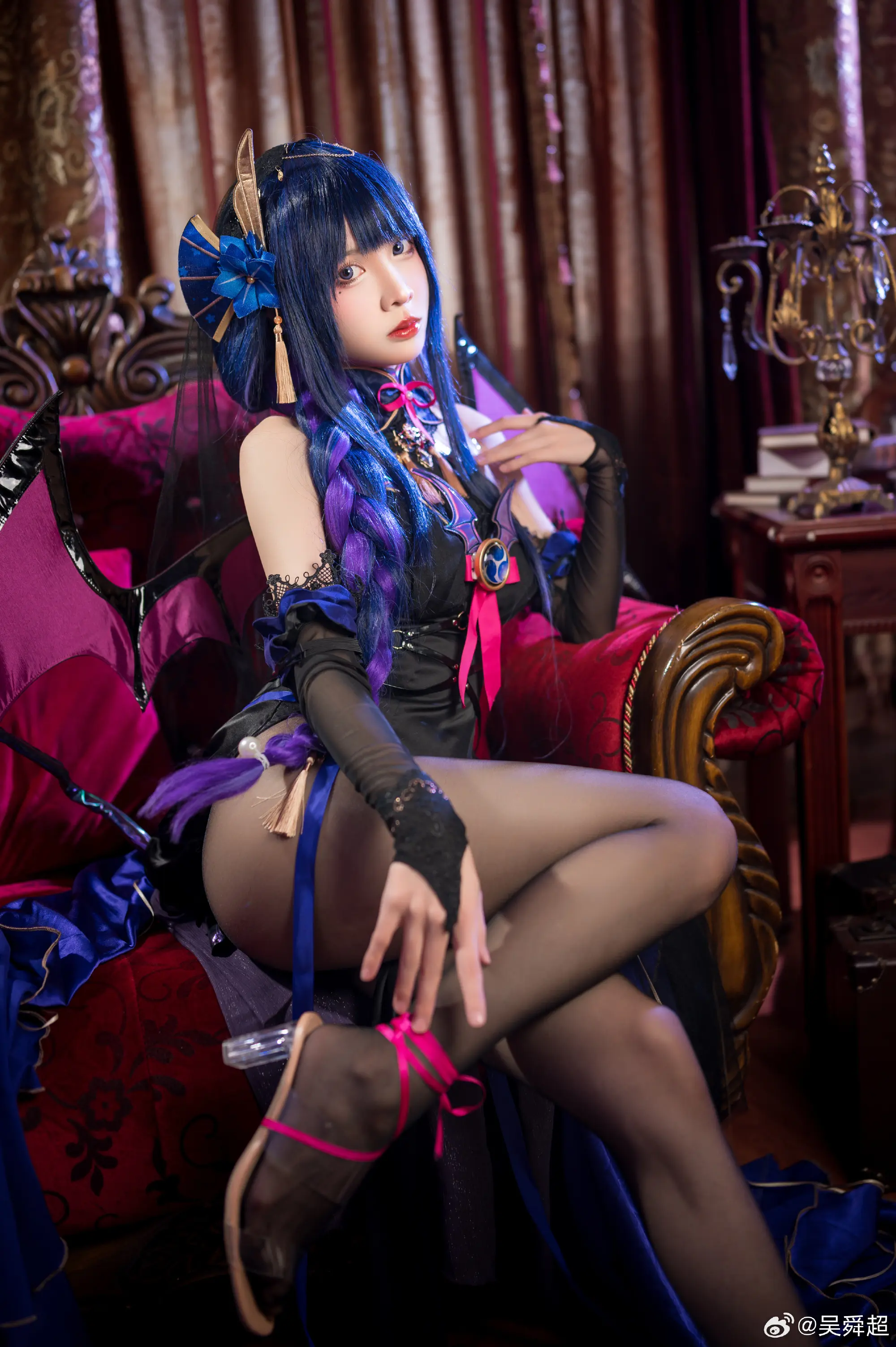 COSPLAY 原神 雷电将军@挽希- COSPLAY-第4张