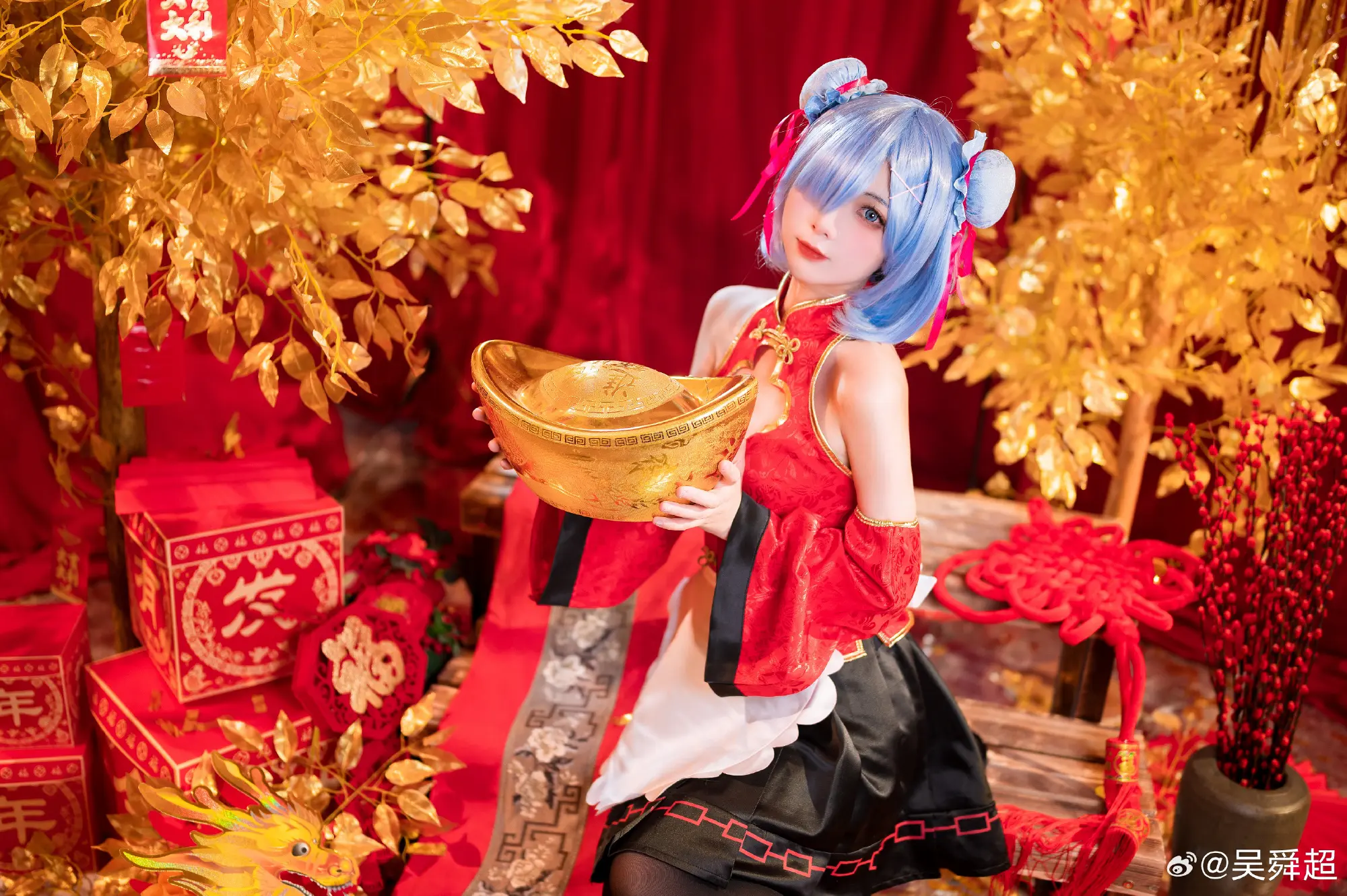 COSPLAY Re：从零开始的异世界生活 蕾姆@Ba哒_ COSPLAY-第2张