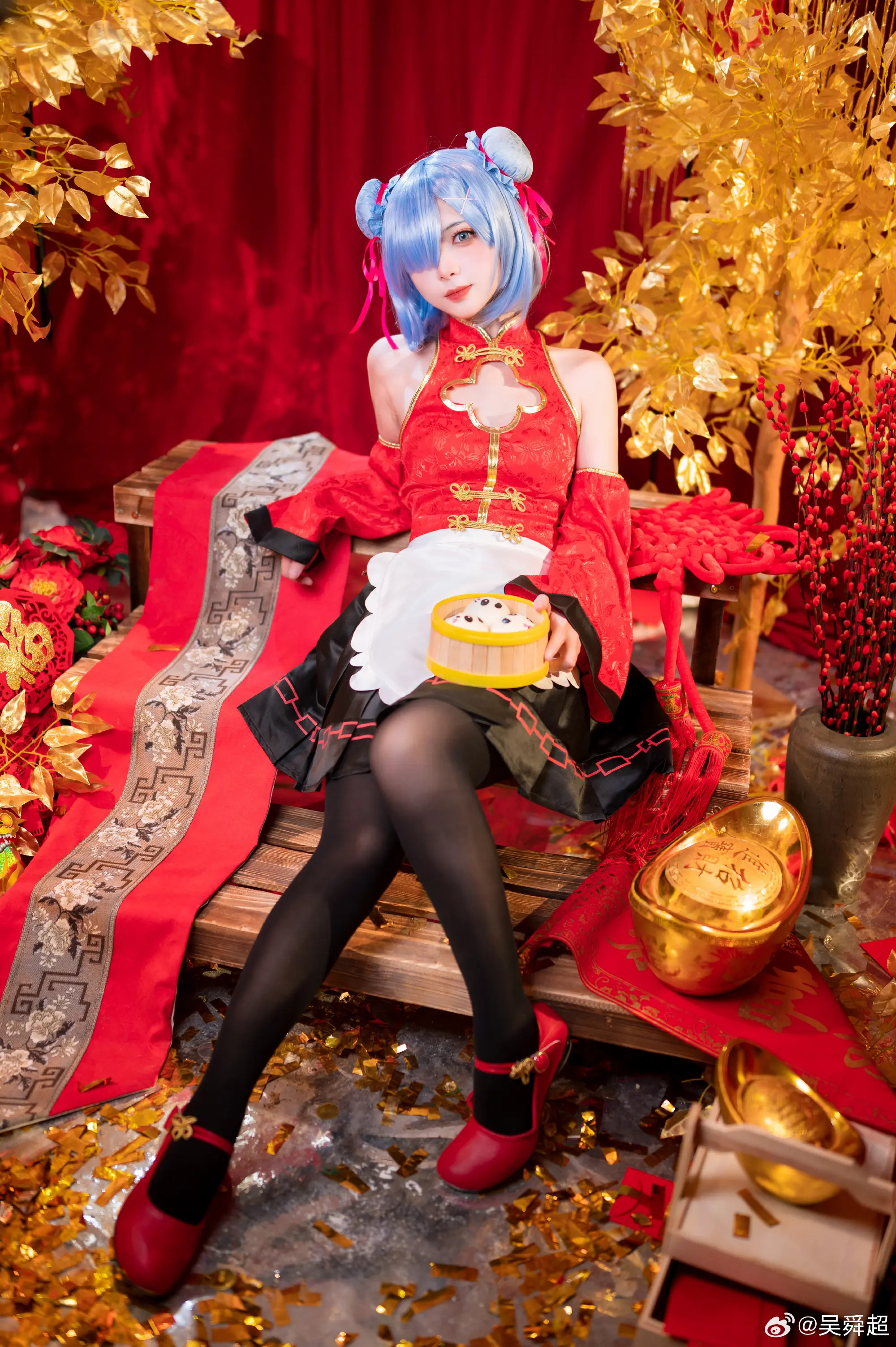 COSPLAY Re：从零开始的异世界生活 蕾姆@Ba哒_ COSPLAY-第3张