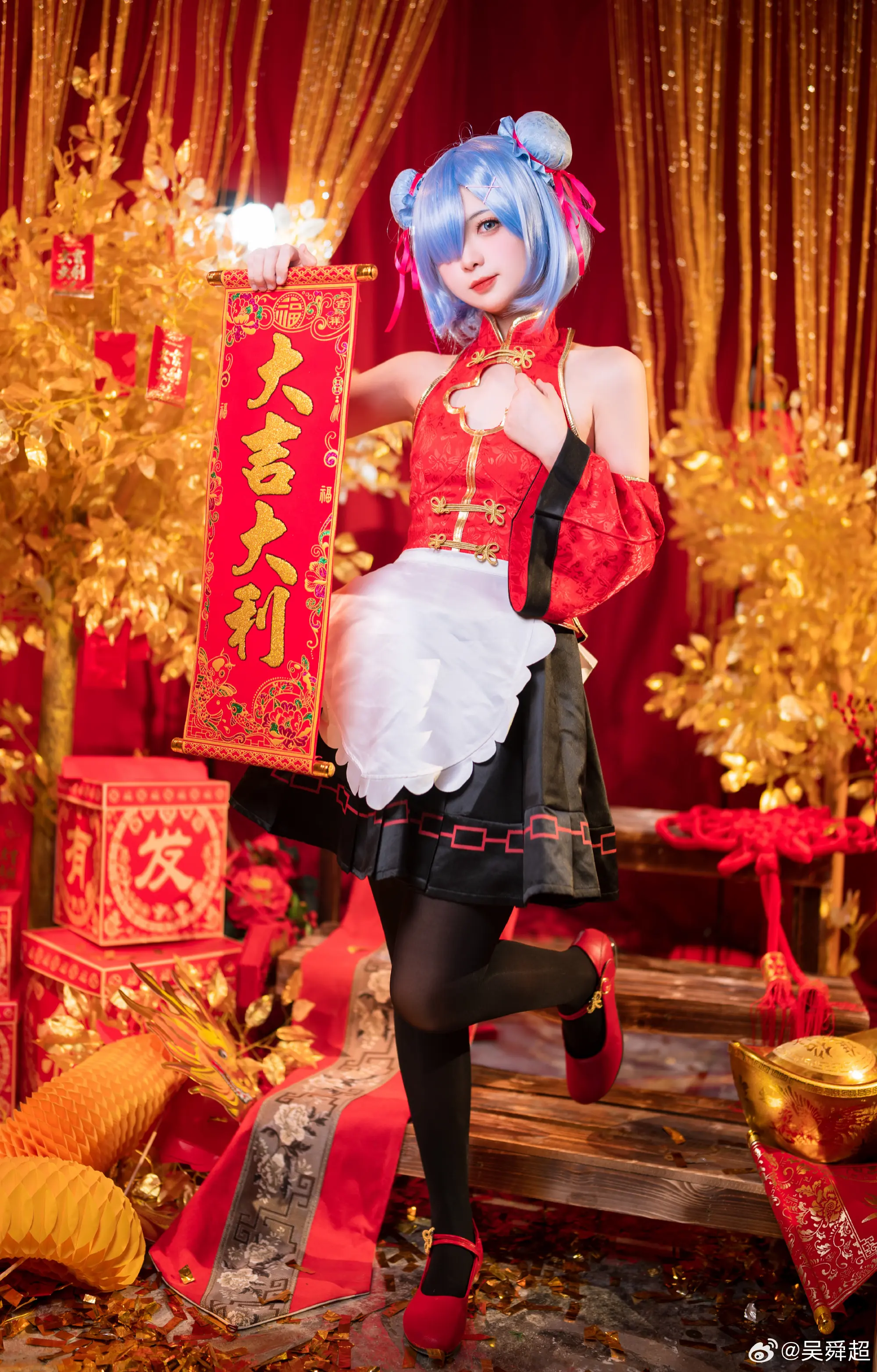 COSPLAY Re：从零开始的异世界生活 蕾姆@Ba哒_ COSPLAY-第5张
