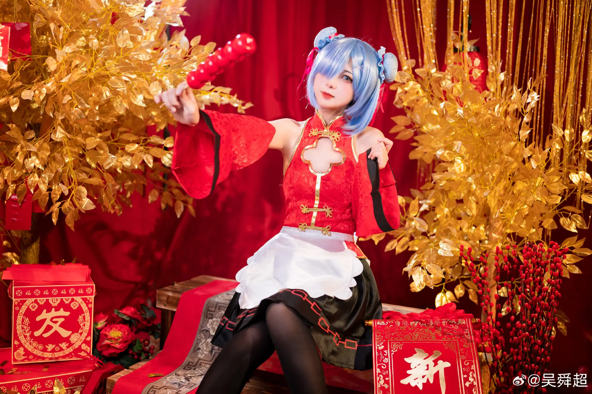 COSPLAY Re：从零开始的异世界生活 蕾姆@Ba哒_ COSPLAY-第6张