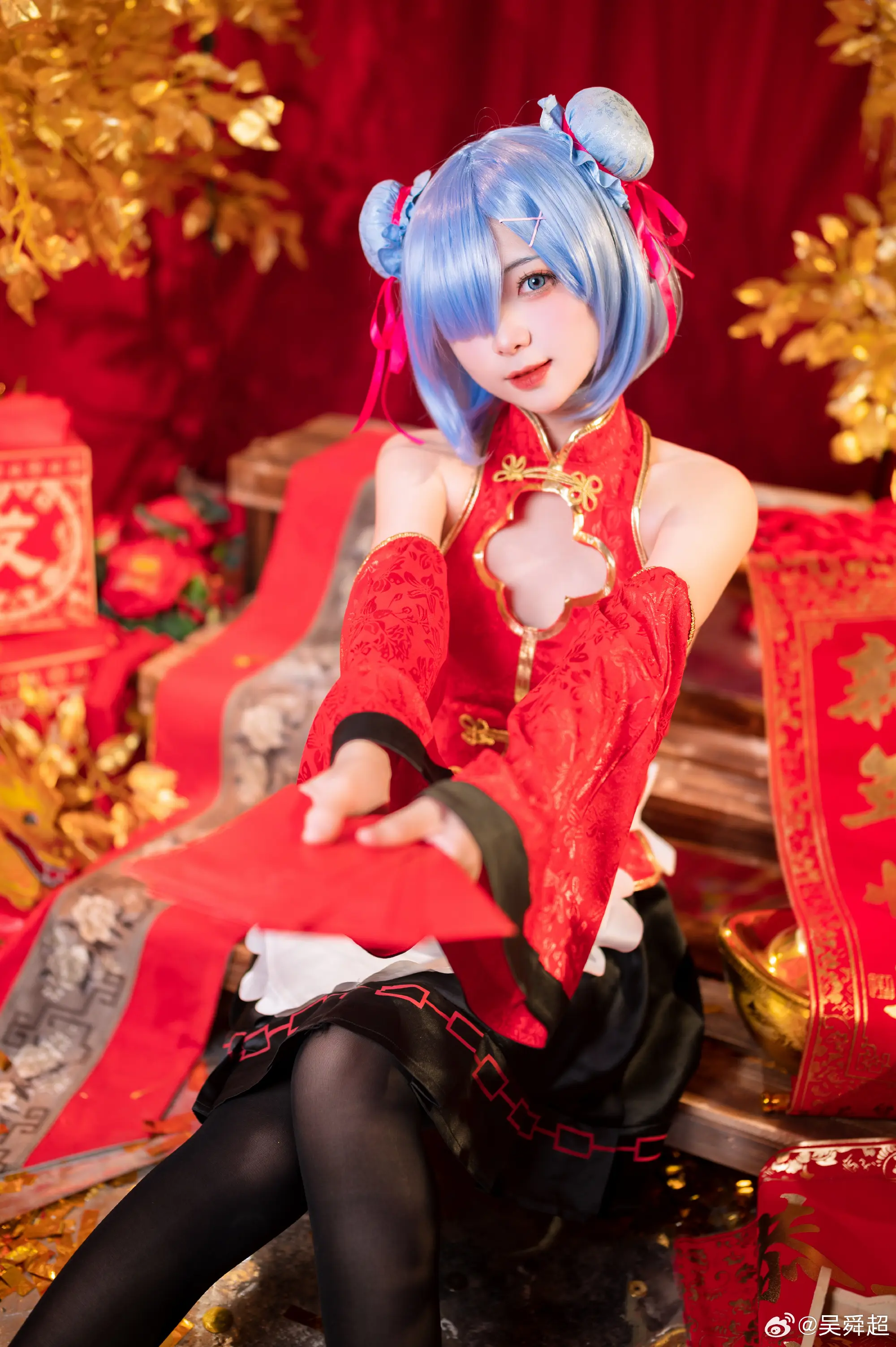COSPLAY Re：从零开始的异世界生活 蕾姆@Ba哒_-公众号小姨ai