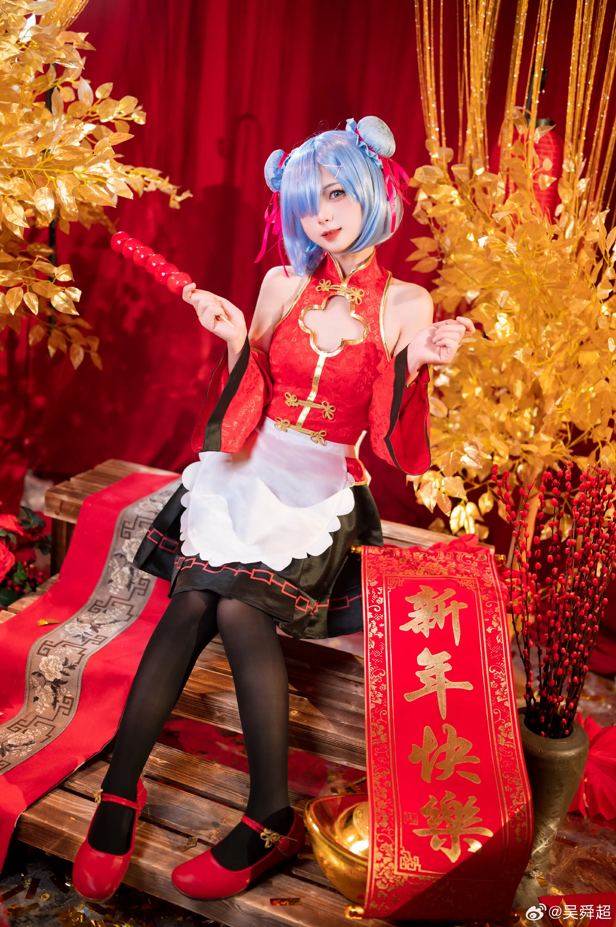 COSPLAY Re：从零开始的异世界生活 蕾姆@Ba哒_ COSPLAY-第10张