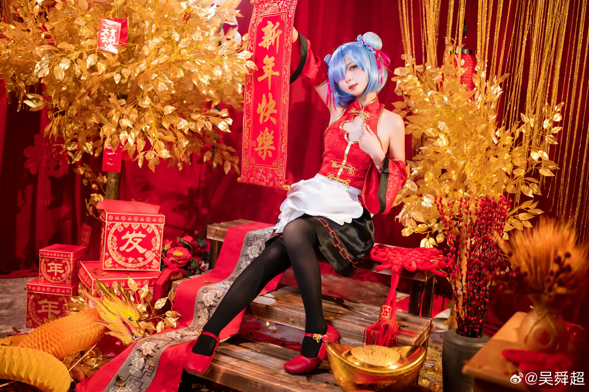 COSPLAY Re：从零开始的异世界生活 蕾姆@Ba哒_ COSPLAY-第9张