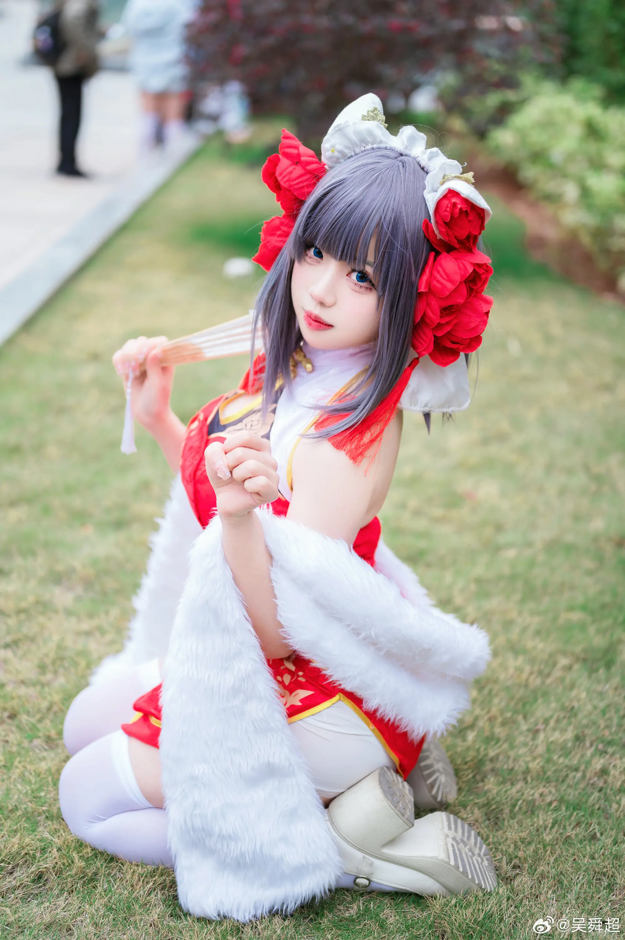 COSPLAY 给大家拜个晚年~ 碧蓝航线@知悠啾 ​​​ COSPLAY-第2张