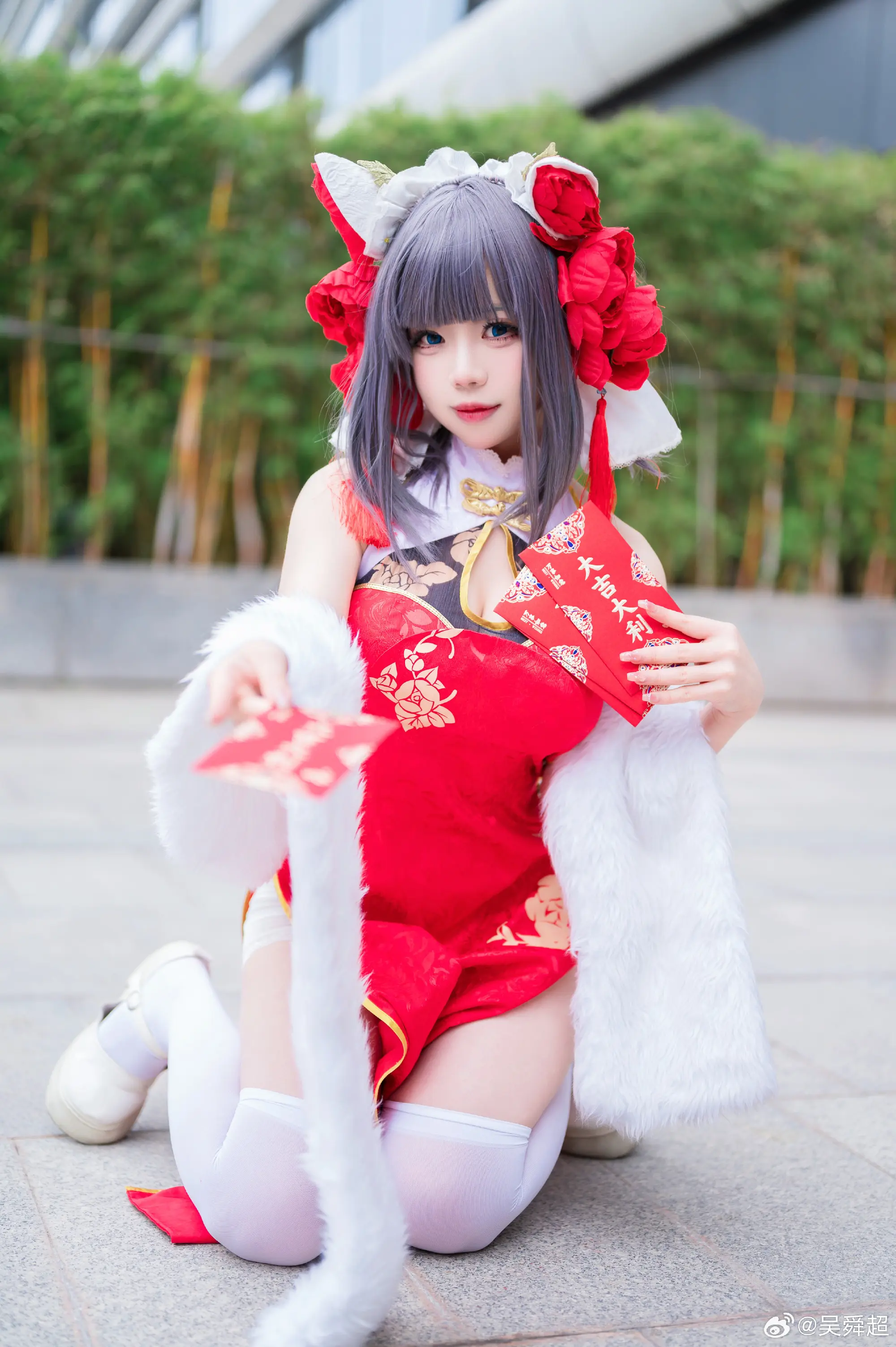 COSPLAY 给大家拜个晚年~ 碧蓝航线@知悠啾 ​​​ COSPLAY-第6张