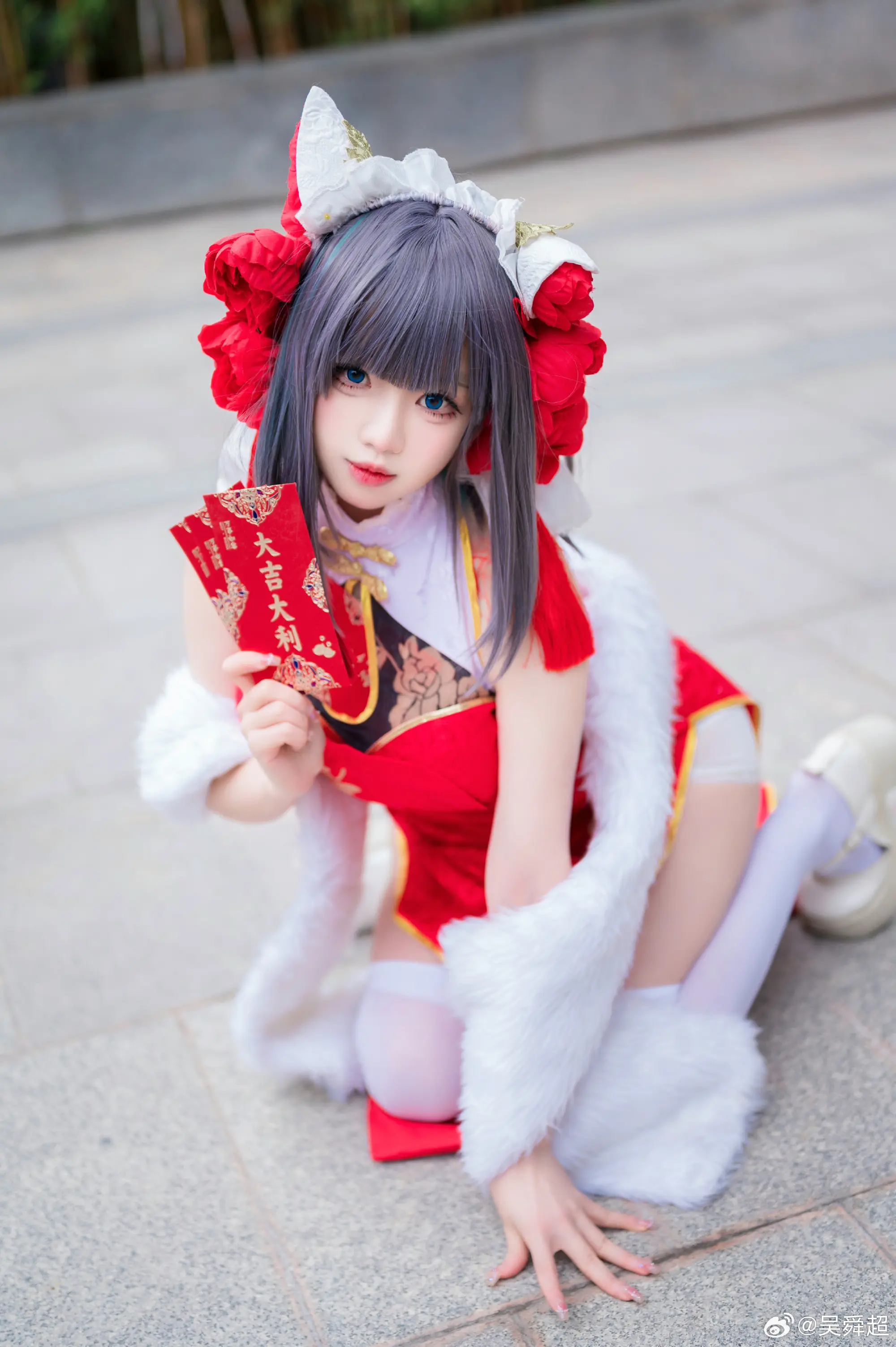 COSPLAY 给大家拜个晚年~ 碧蓝航线@知悠啾 ​​​ COSPLAY-第7张