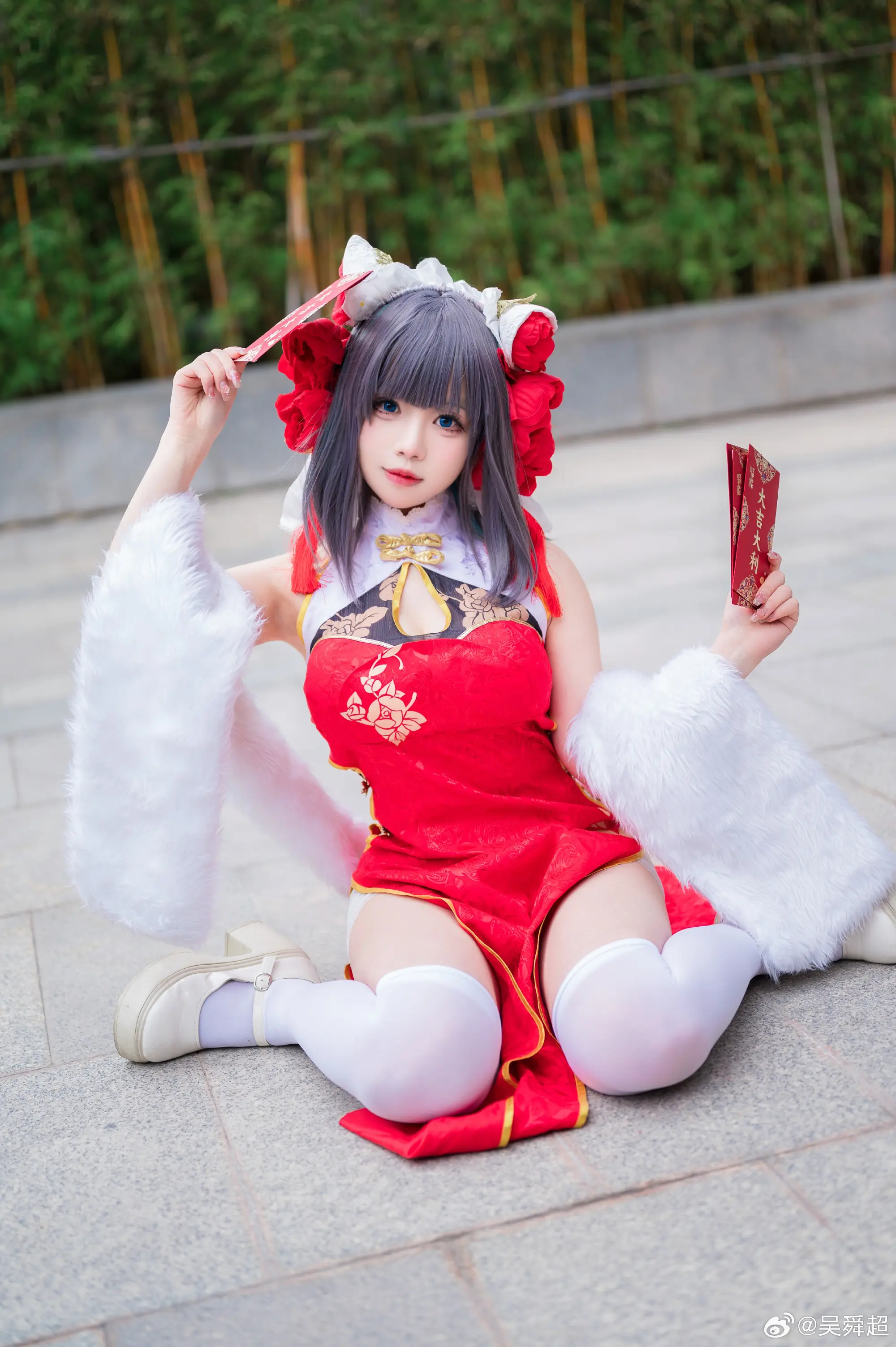COSPLAY 给大家拜个晚年~ 碧蓝航线@知悠啾 ​​​ COSPLAY-第8张