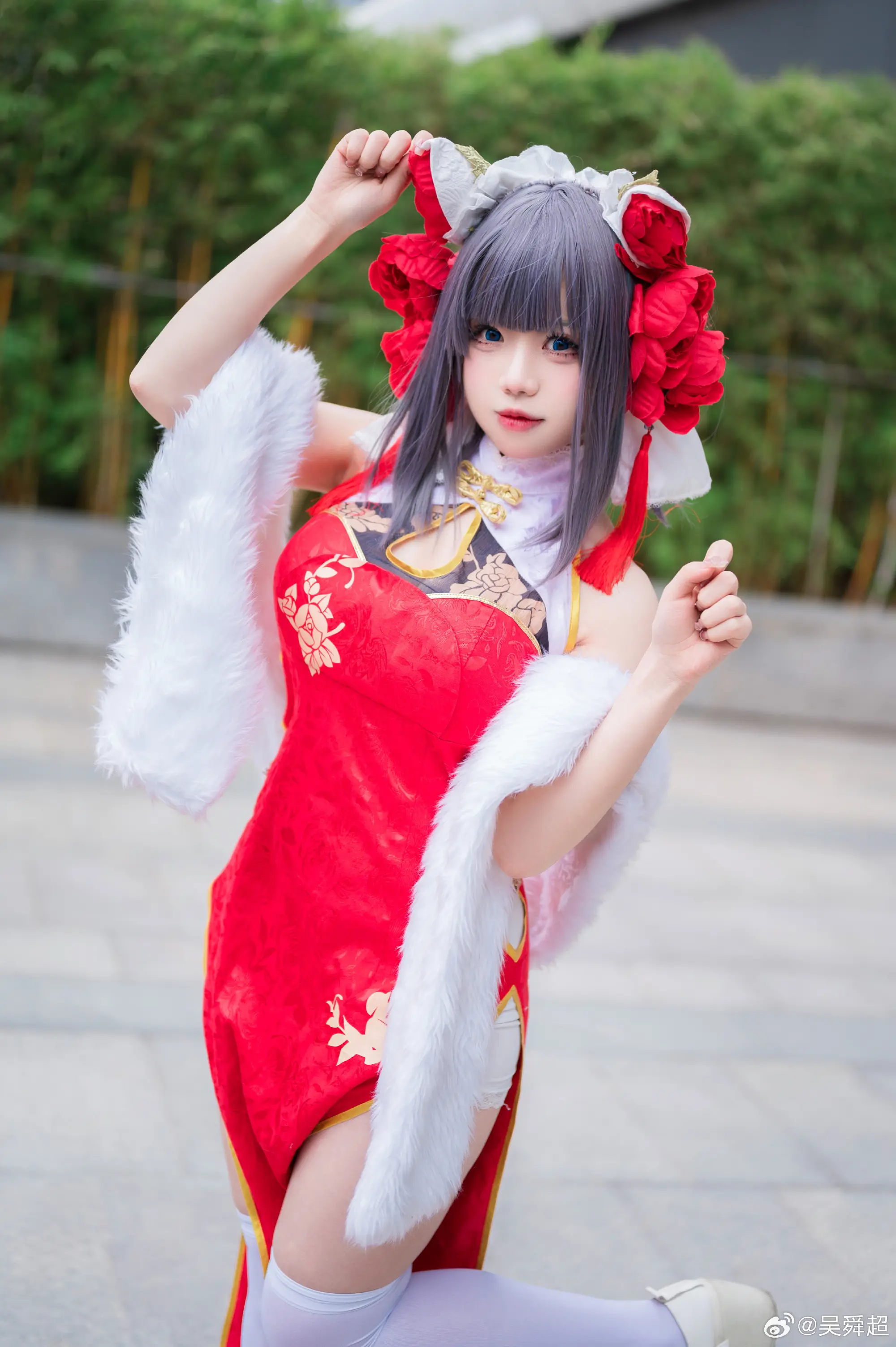 COSPLAY 给大家拜个晚年~ 碧蓝航线@知悠啾 ​​​ COSPLAY-第10张