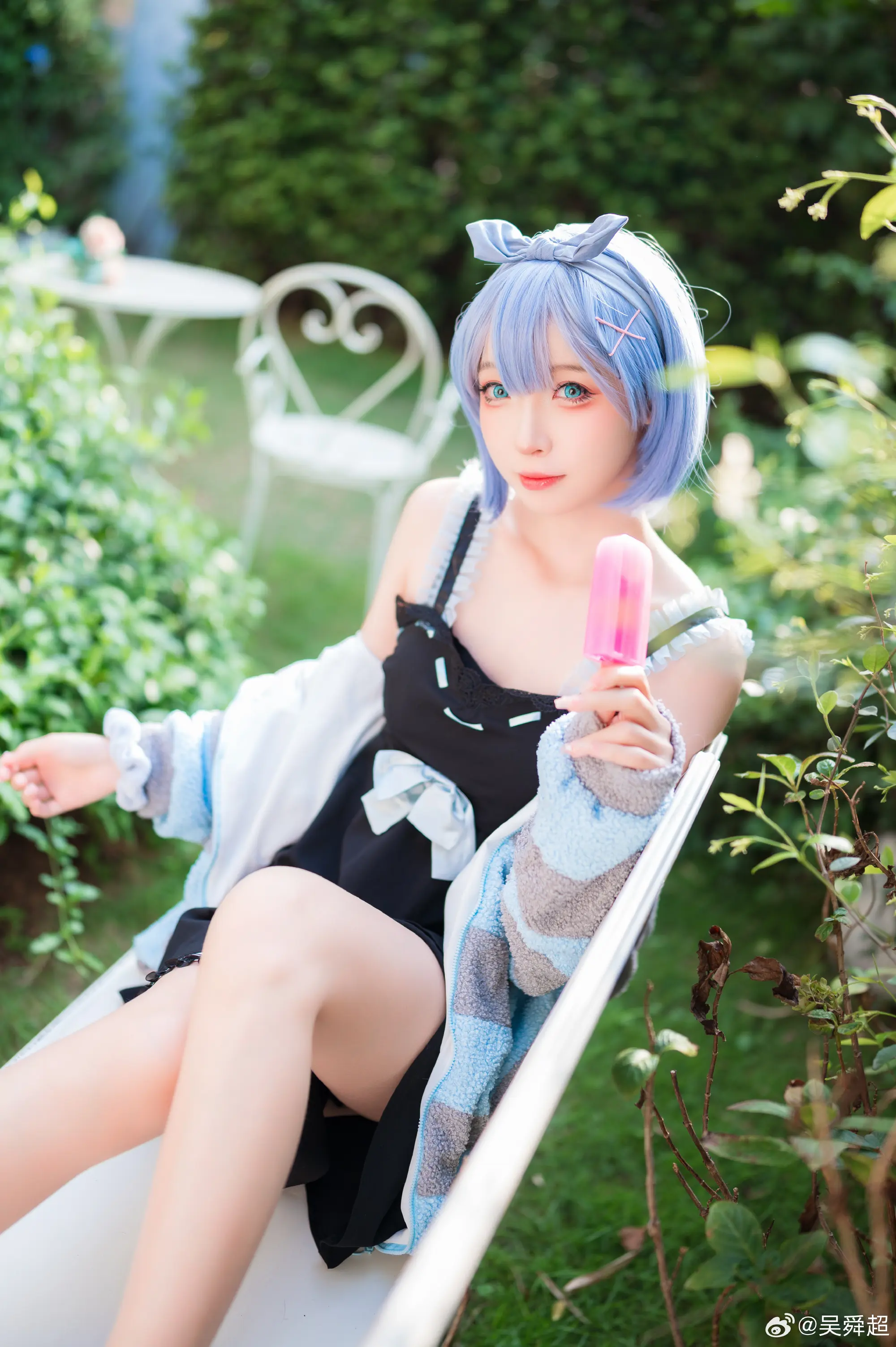 cosplay 蕾姆雪糕你要吃嘛~?@-祖木子- COSPLAY-第8张