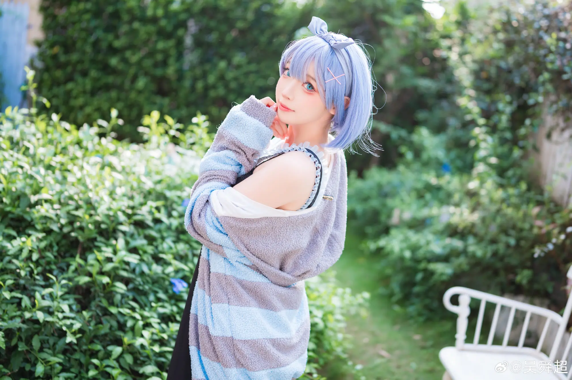 cosplay 蕾姆雪糕你要吃嘛~?@-祖木子- COSPLAY-第5张