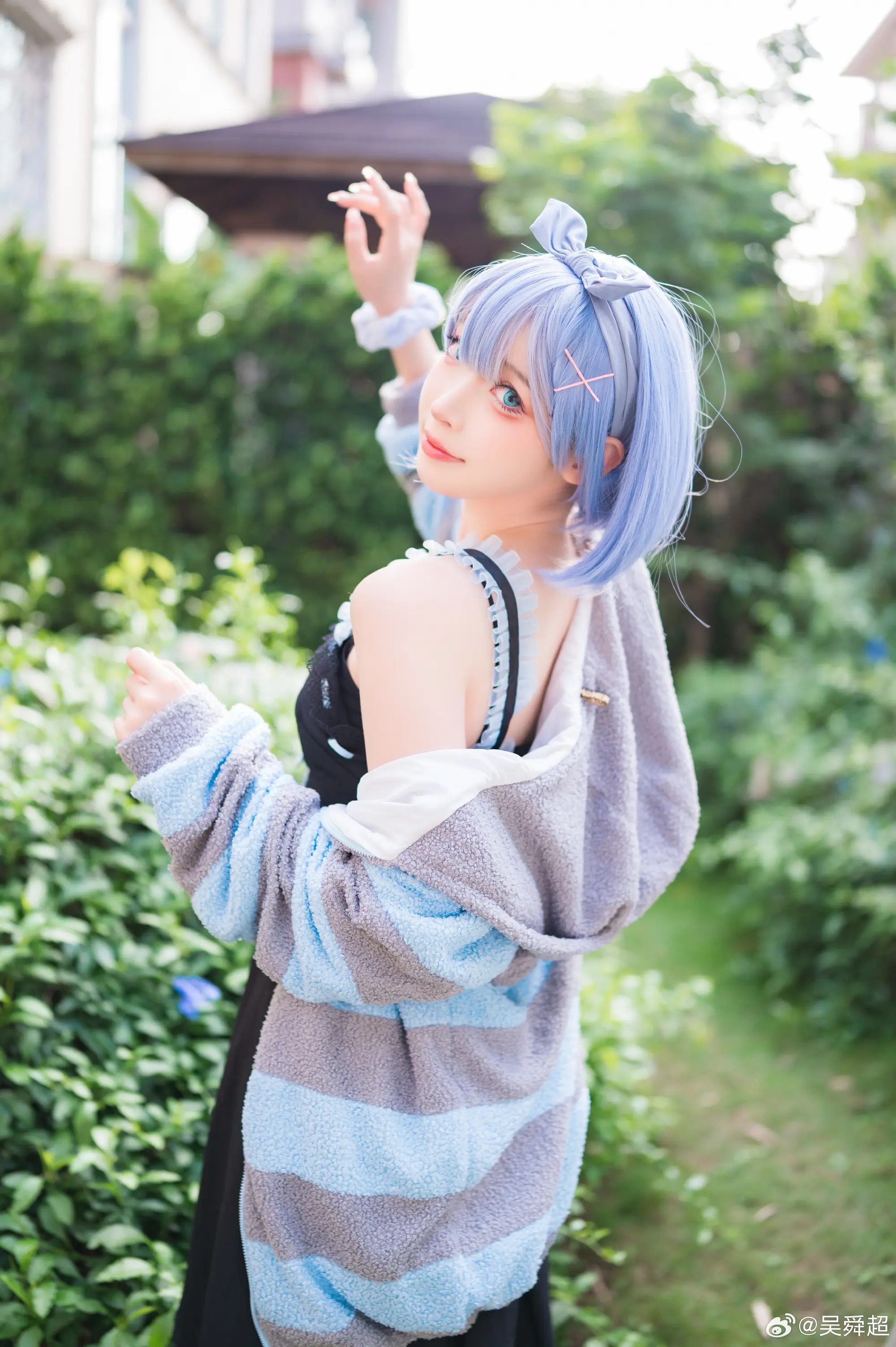 cosplay 蕾姆雪糕你要吃嘛~?@-祖木子- COSPLAY-第7张