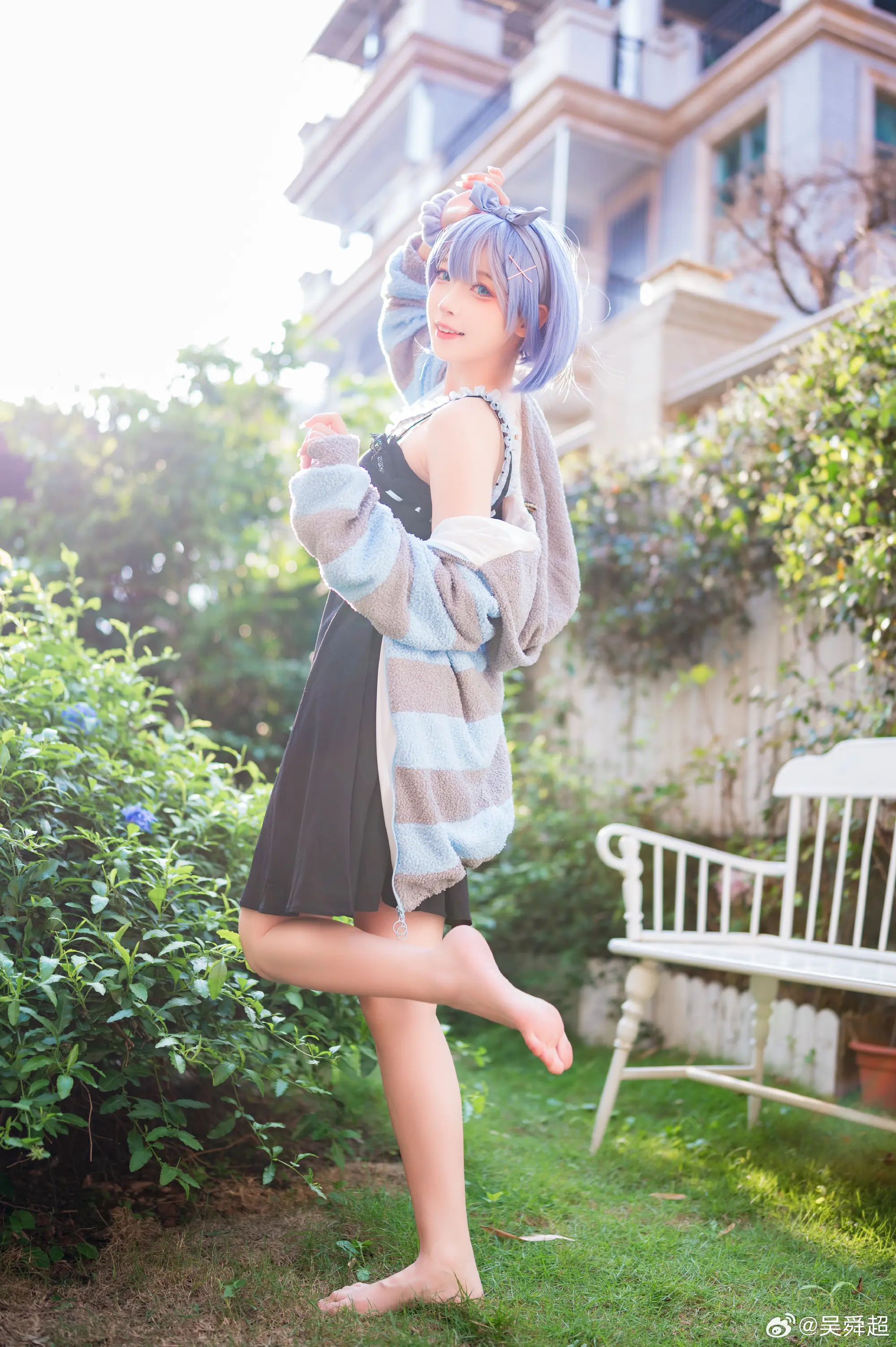 cosplay 蕾姆雪糕你要吃嘛~?@-祖木子- COSPLAY-第9张