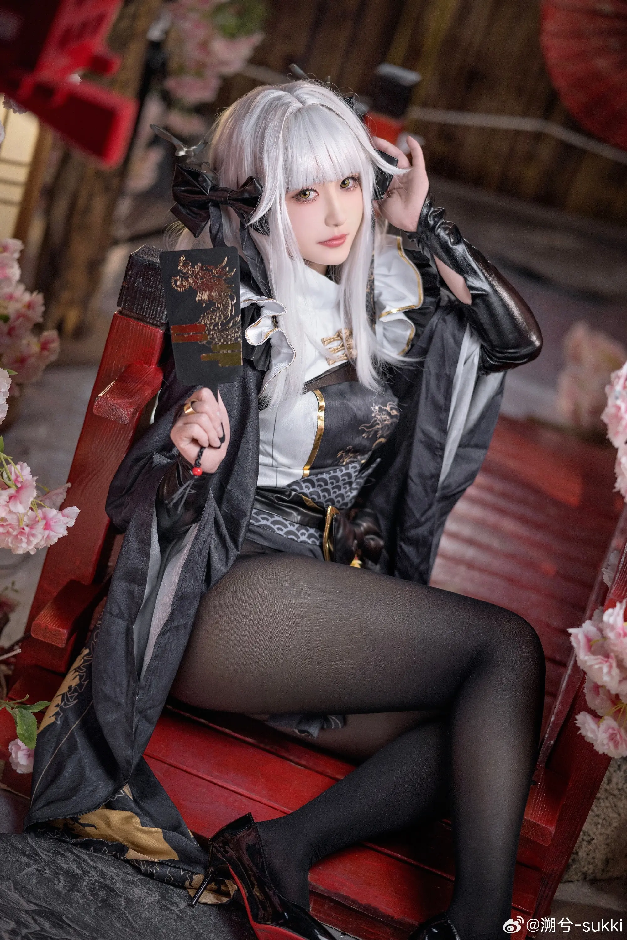 cosplay Nikke:胜利女神 白兔布兰儿🐰🤍@溯兮-sukki-公众号小姨ai