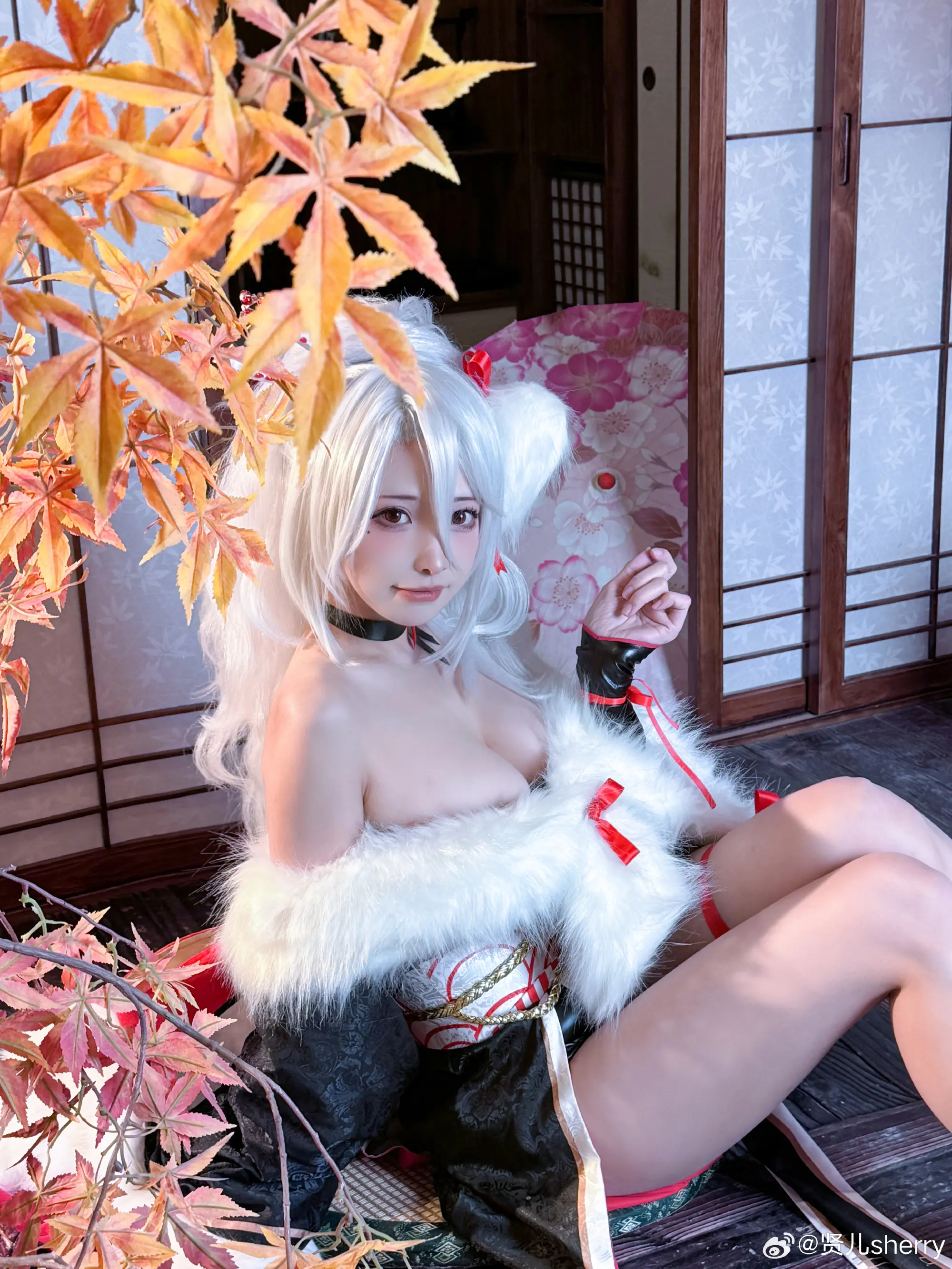 COSPLAY 换件衣服有木有增加一点新年的氛围~(*´I`*) 碧蓝航线@贤儿sherry COSPLAY-第3张