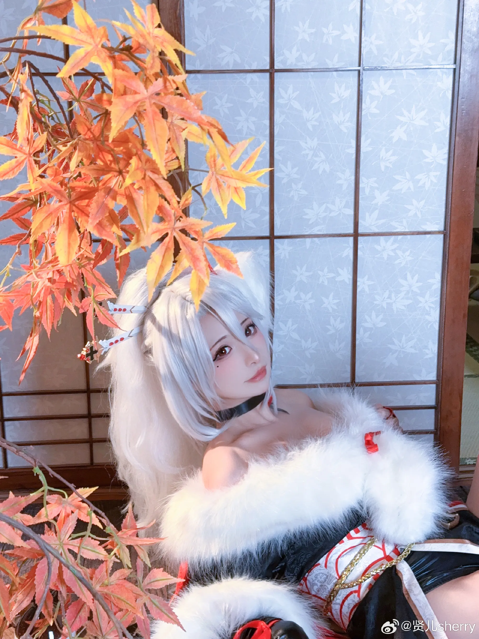 COSPLAY 换件衣服有木有增加一点新年的氛围~(*´I`*) 碧蓝航线@贤儿sherry COSPLAY-第7张