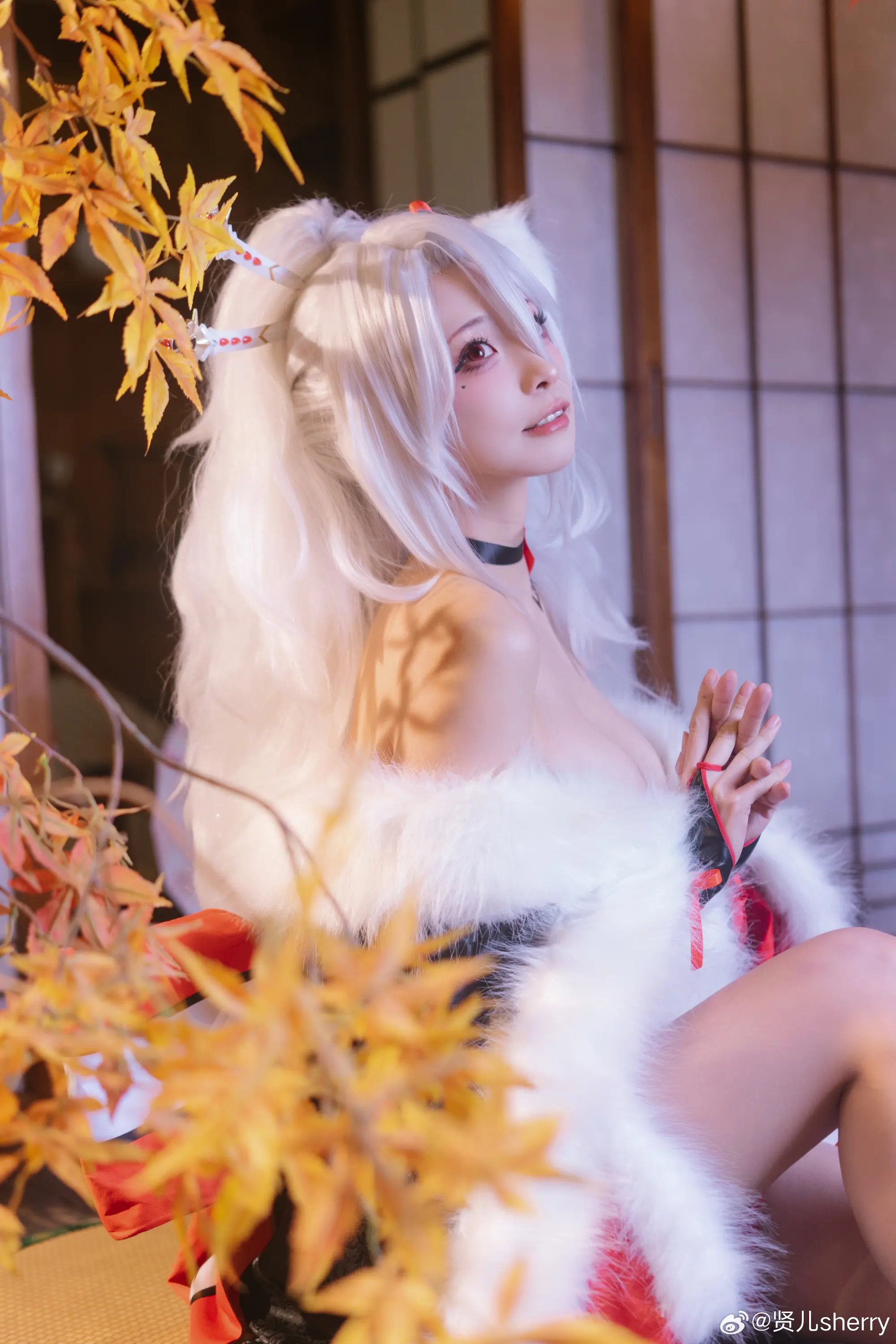 COSPLAY 换件衣服有木有增加一点新年的氛围~(*´I`*) 碧蓝航线@贤儿sherry COSPLAY-第14张