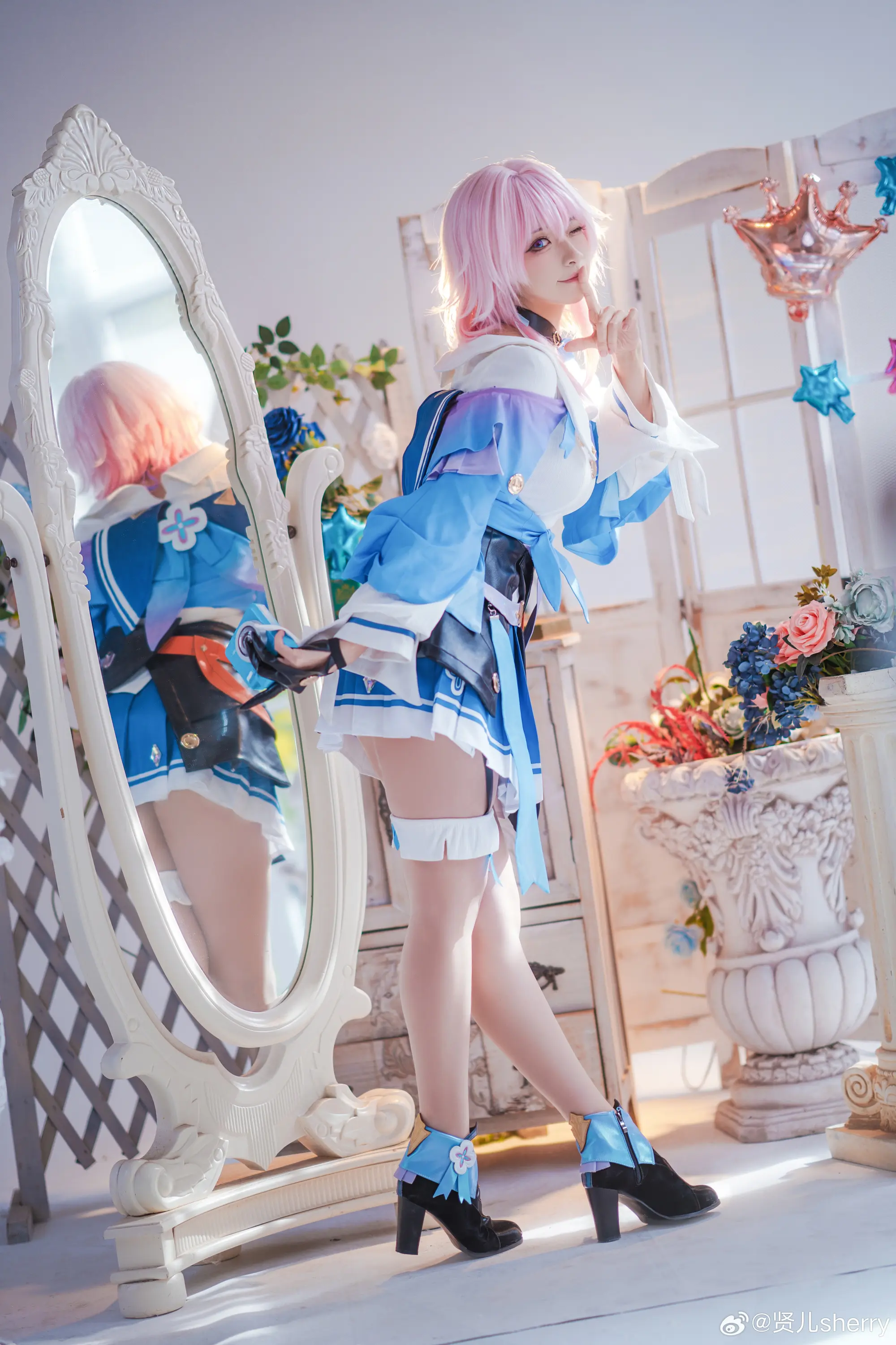 COSPLAY 崩坏：星穹铁道 三月七@贤儿sherry COSPLAY-第4张