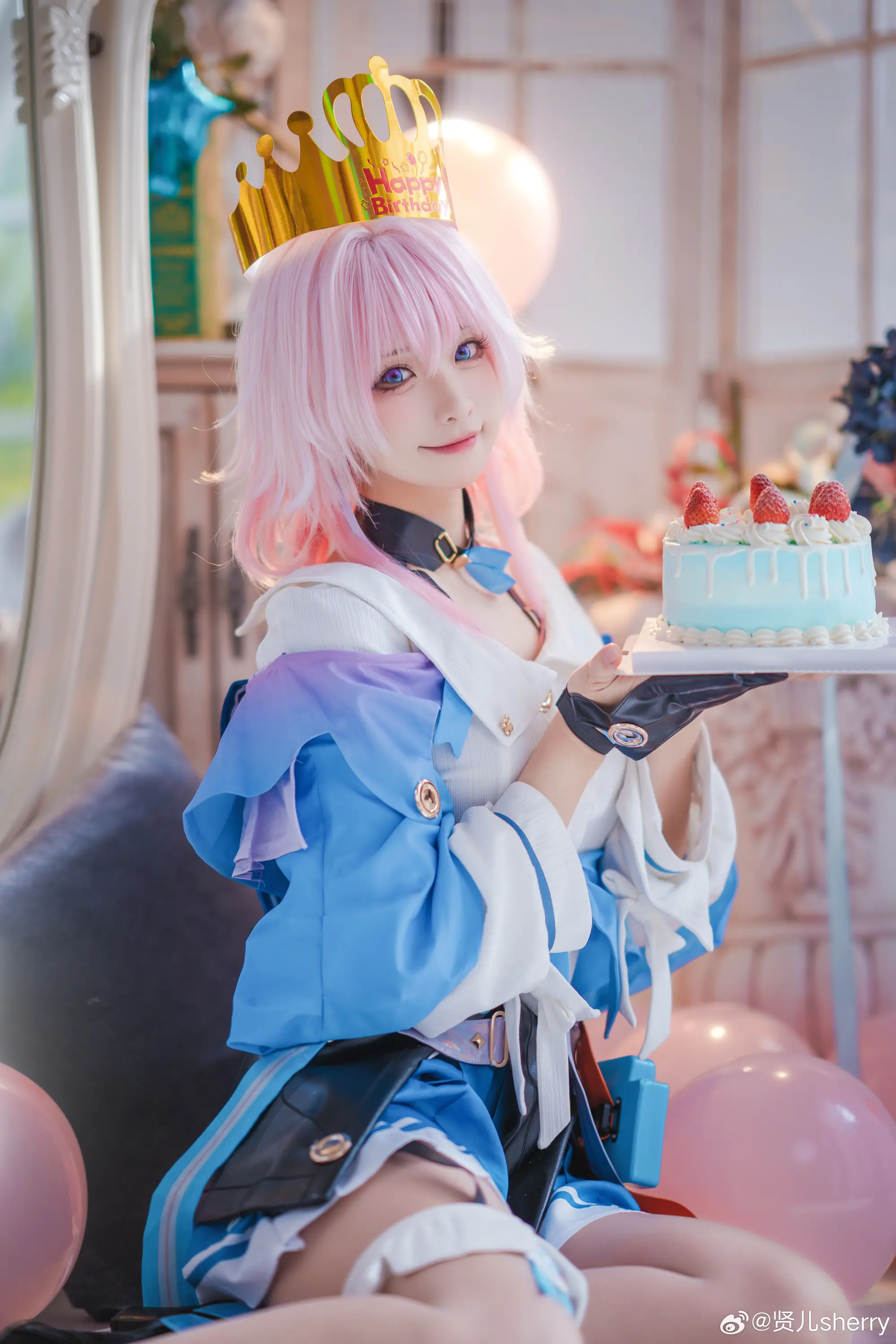 COSPLAY 崩坏：星穹铁道 三月七@贤儿sherry-公众号小姨ai
