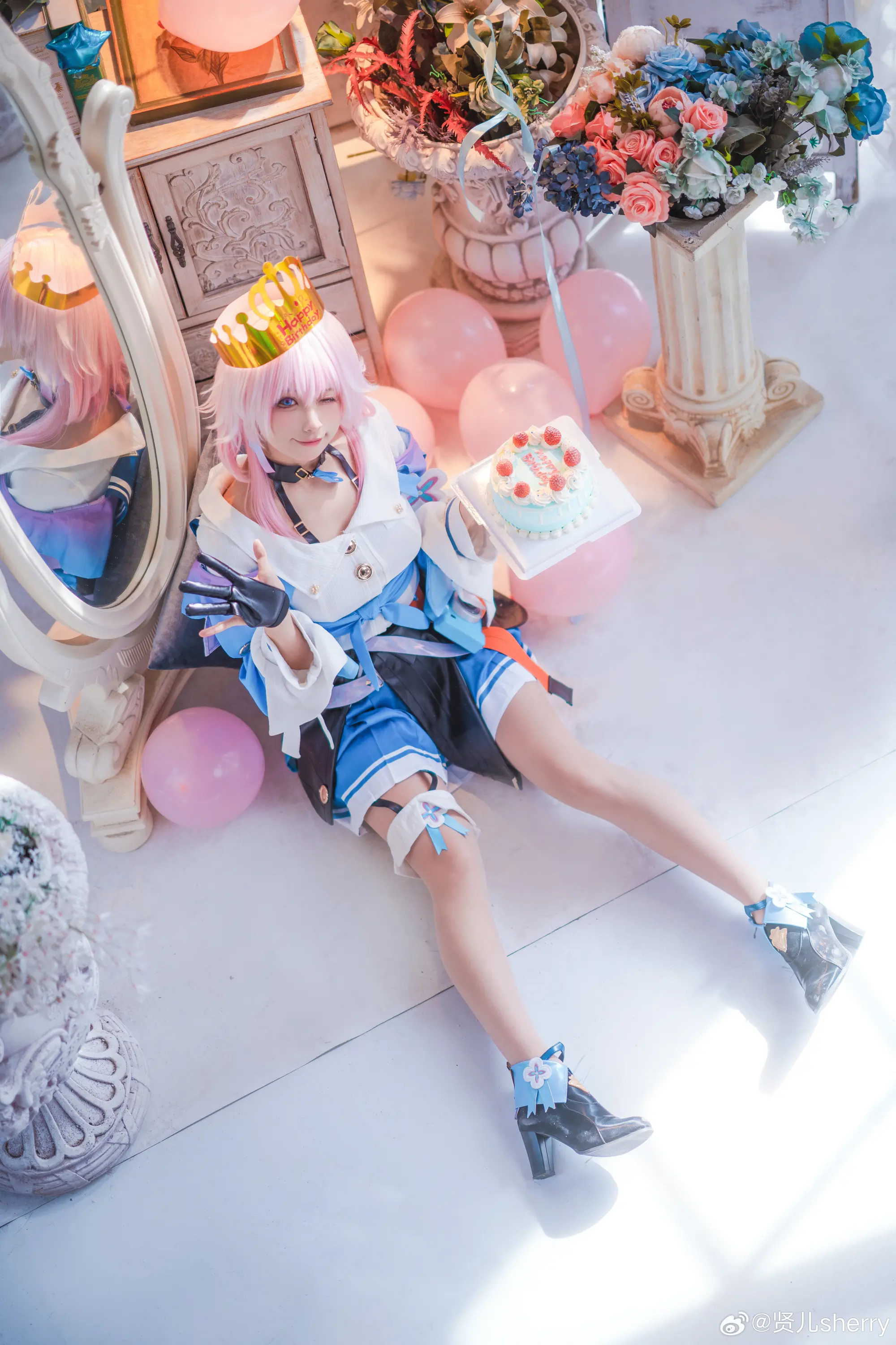COSPLAY 崩坏：星穹铁道 三月七@贤儿sherry COSPLAY-第2张