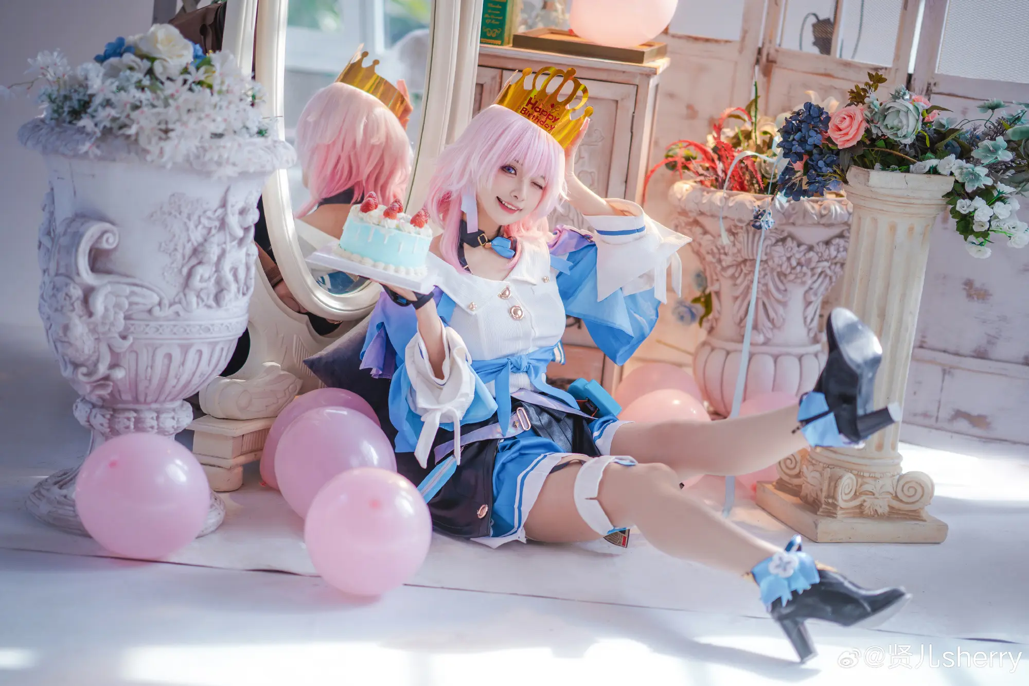 COSPLAY 崩坏：星穹铁道 三月七@贤儿sherry COSPLAY-第6张