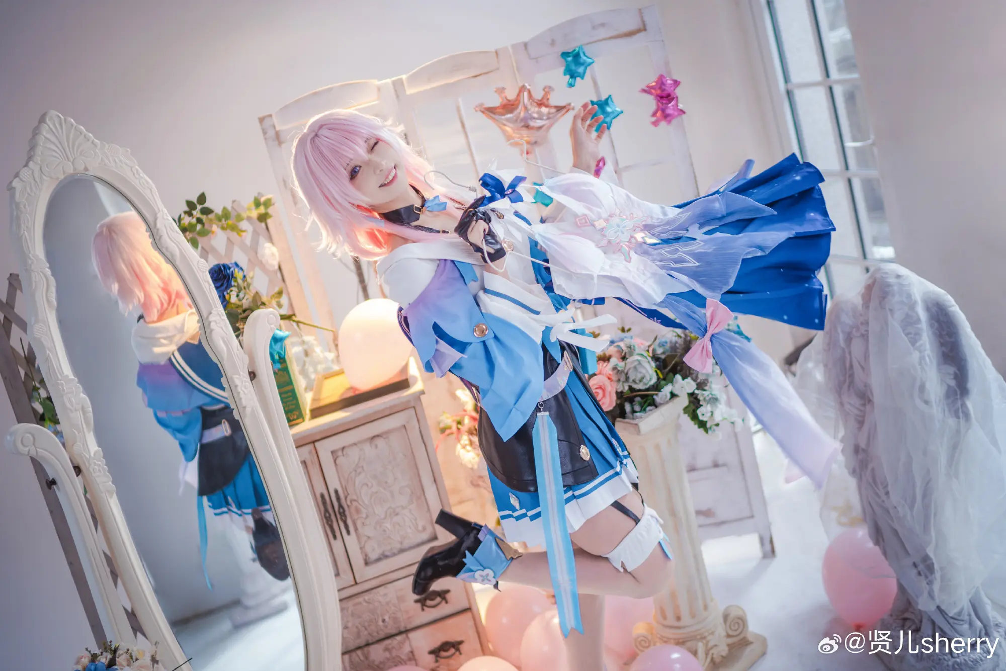COSPLAY 崩坏：星穹铁道 三月七@贤儿sherry COSPLAY-第7张