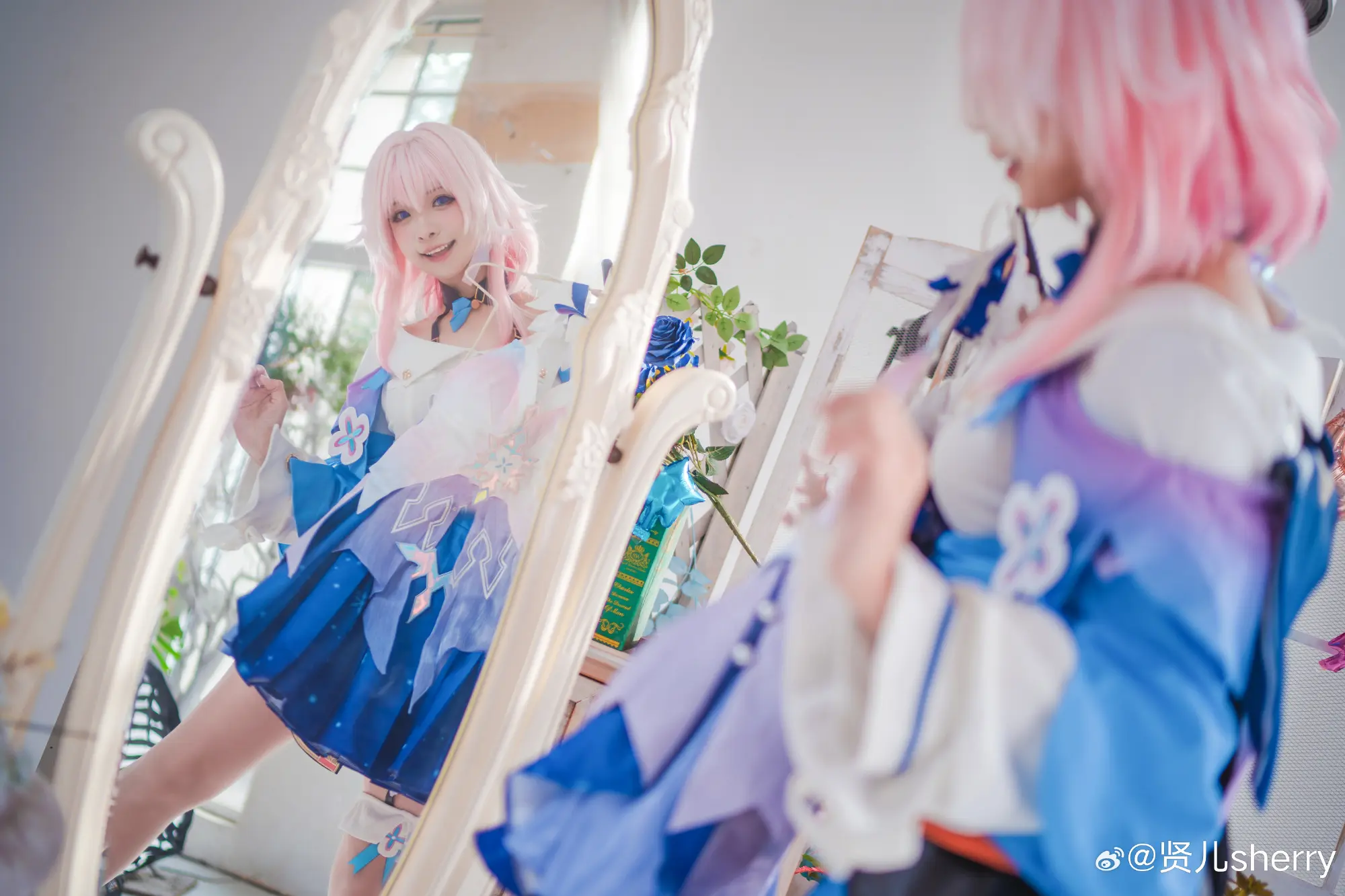 COSPLAY 崩坏：星穹铁道 三月七@贤儿sherry COSPLAY-第9张