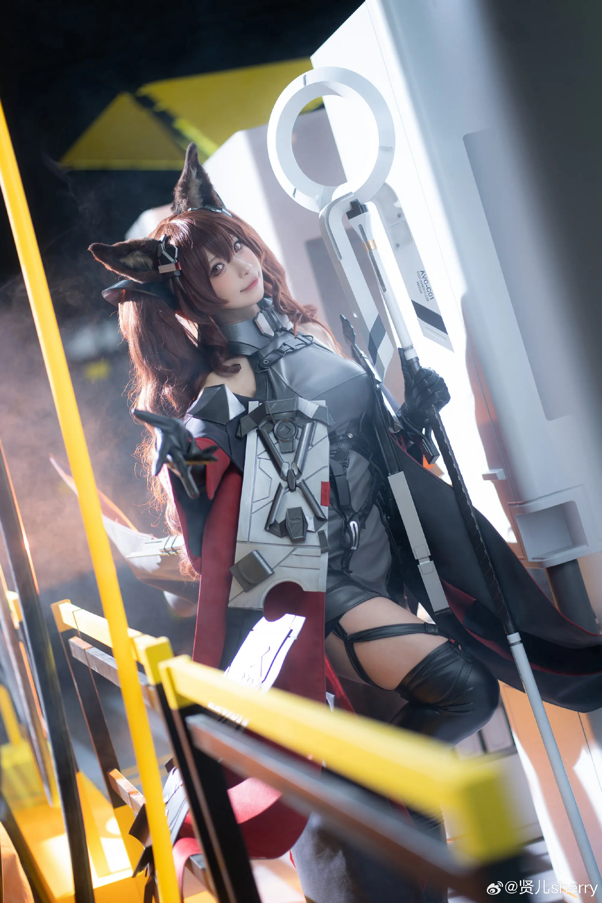 COSPLAY 明日方舟终末地 安洁莉娜@贤儿sherry-公众号小姨ai