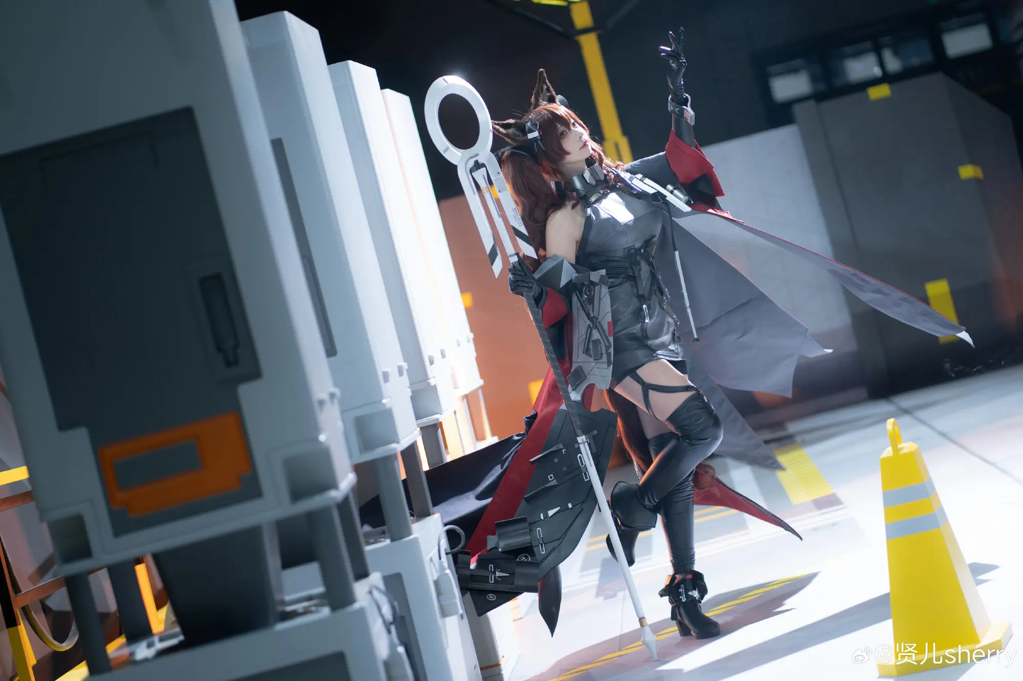 COSPLAY 明日方舟终末地 安洁莉娜@贤儿sherry-公众号小姨ai