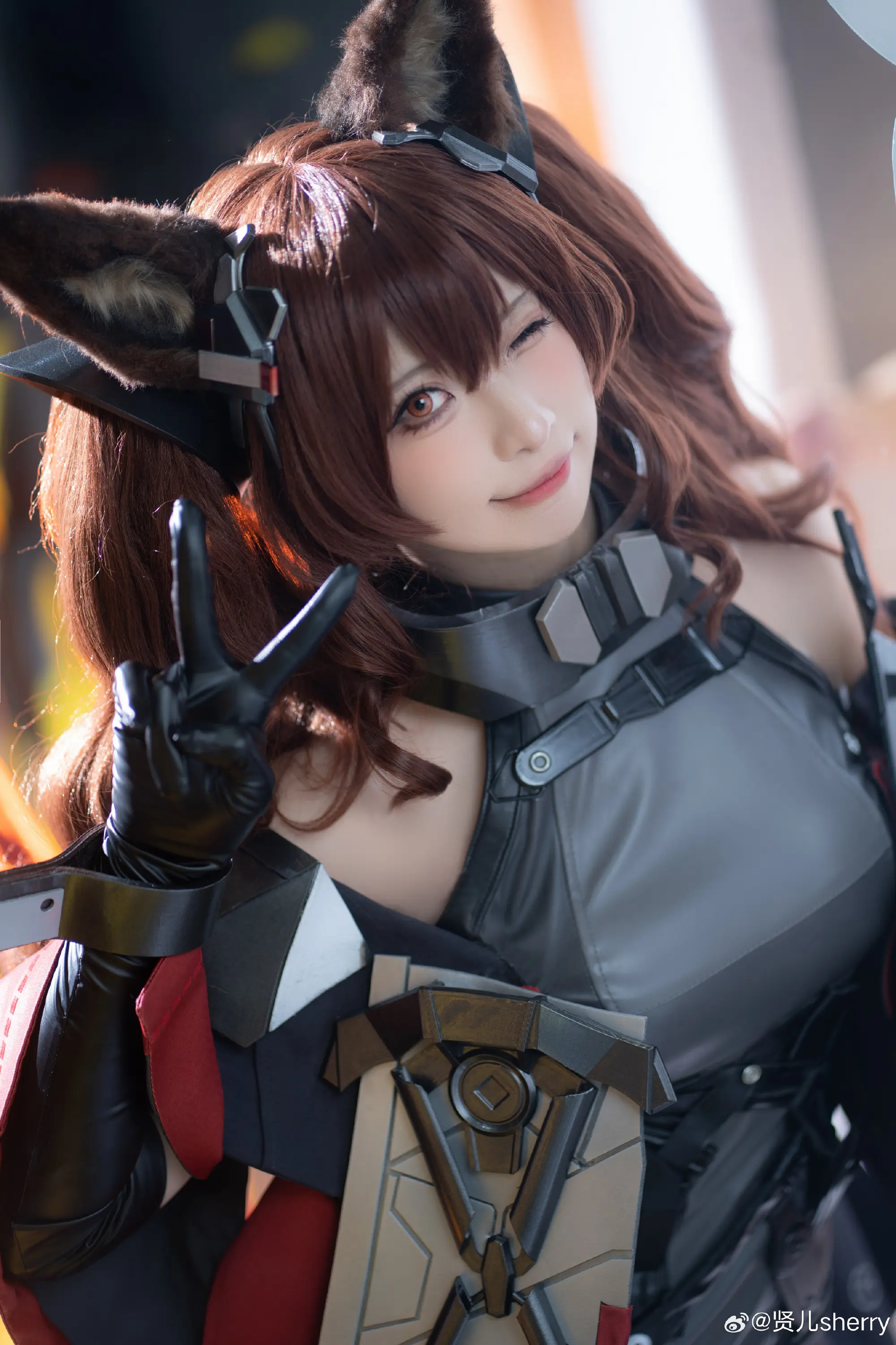 COSPLAY 明日方舟终末地 安洁莉娜@贤儿sherry-公众号小姨ai