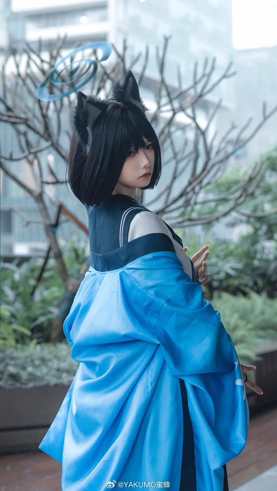 COSPLAY 百鬼夜行連合学院所属、百花繚乱の作戦参謀、桐生キキョウ。@YAKUMO蜜蜂 COSPLAY-第7张