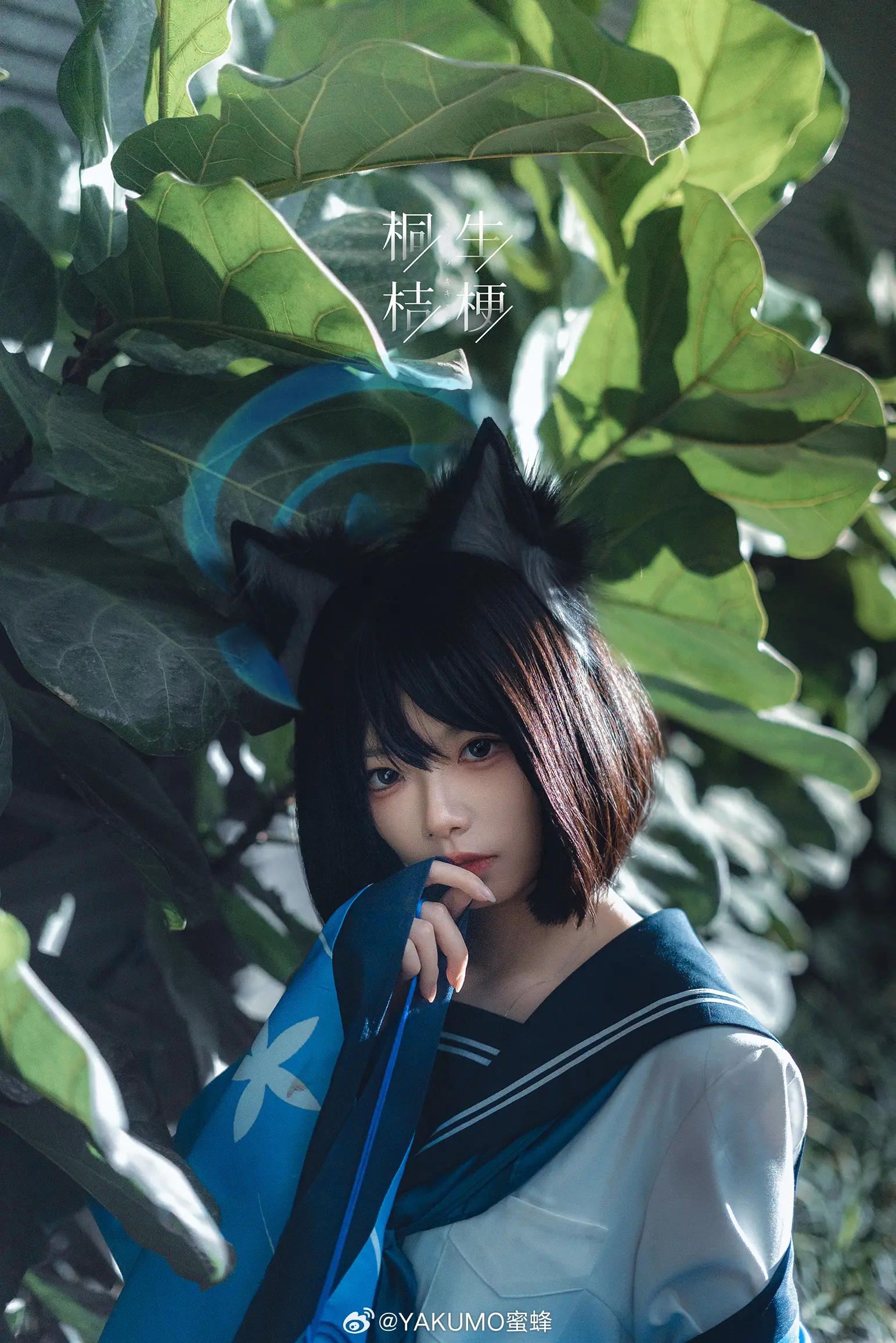 COSPLAY 百鬼夜行連合学院所属、百花繚乱の作戦参謀、桐生キキョウ。@YAKUMO蜜蜂 COSPLAY-第4张